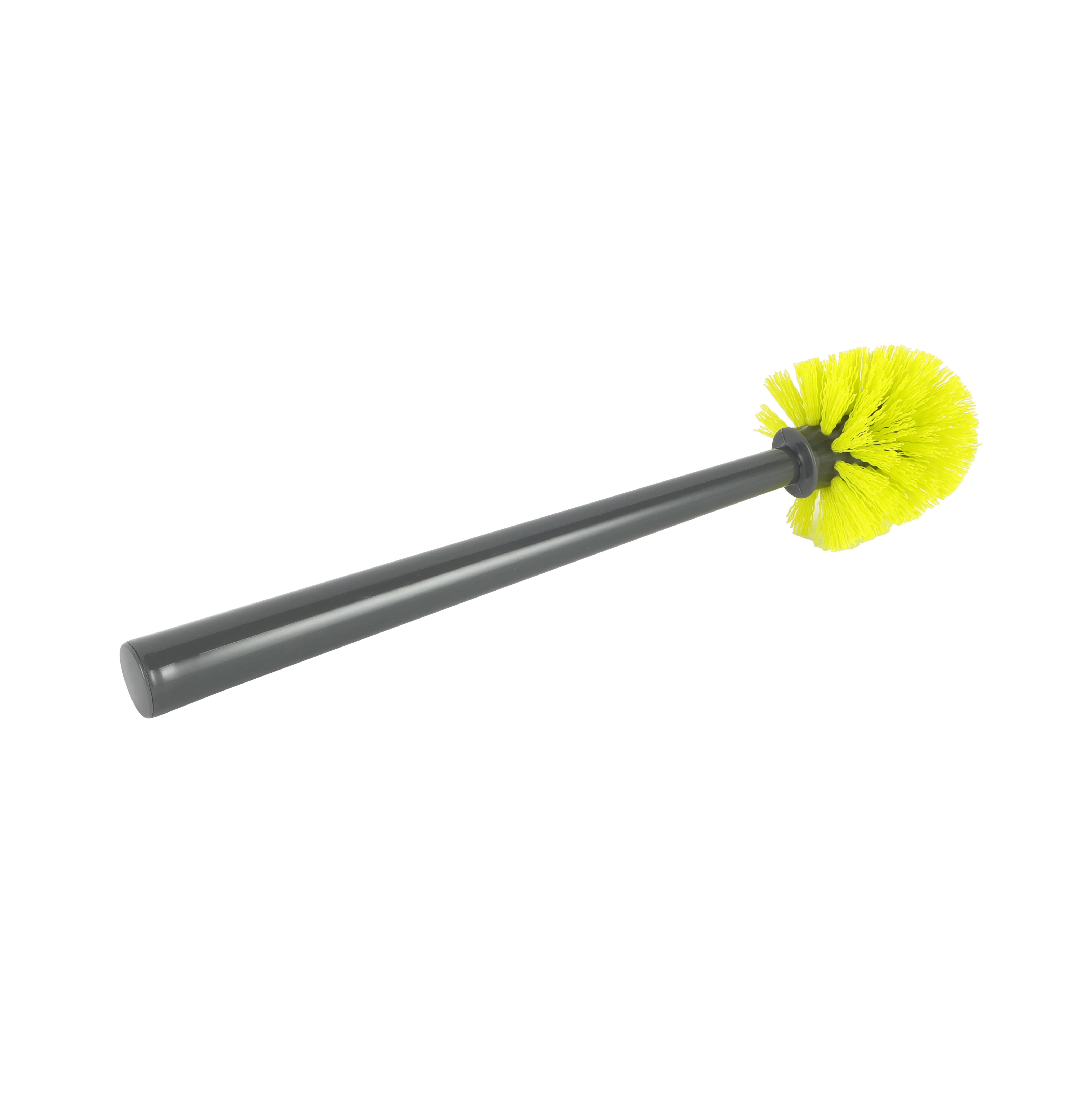 Royalford RF11188GR Toilet Brush with Holder |Durable Bathroom Cleaning Brush with Ergonomic Handle| Flexible Bristles| Scratch-Free Cleaning for Indian & Western Toilets - Image 4