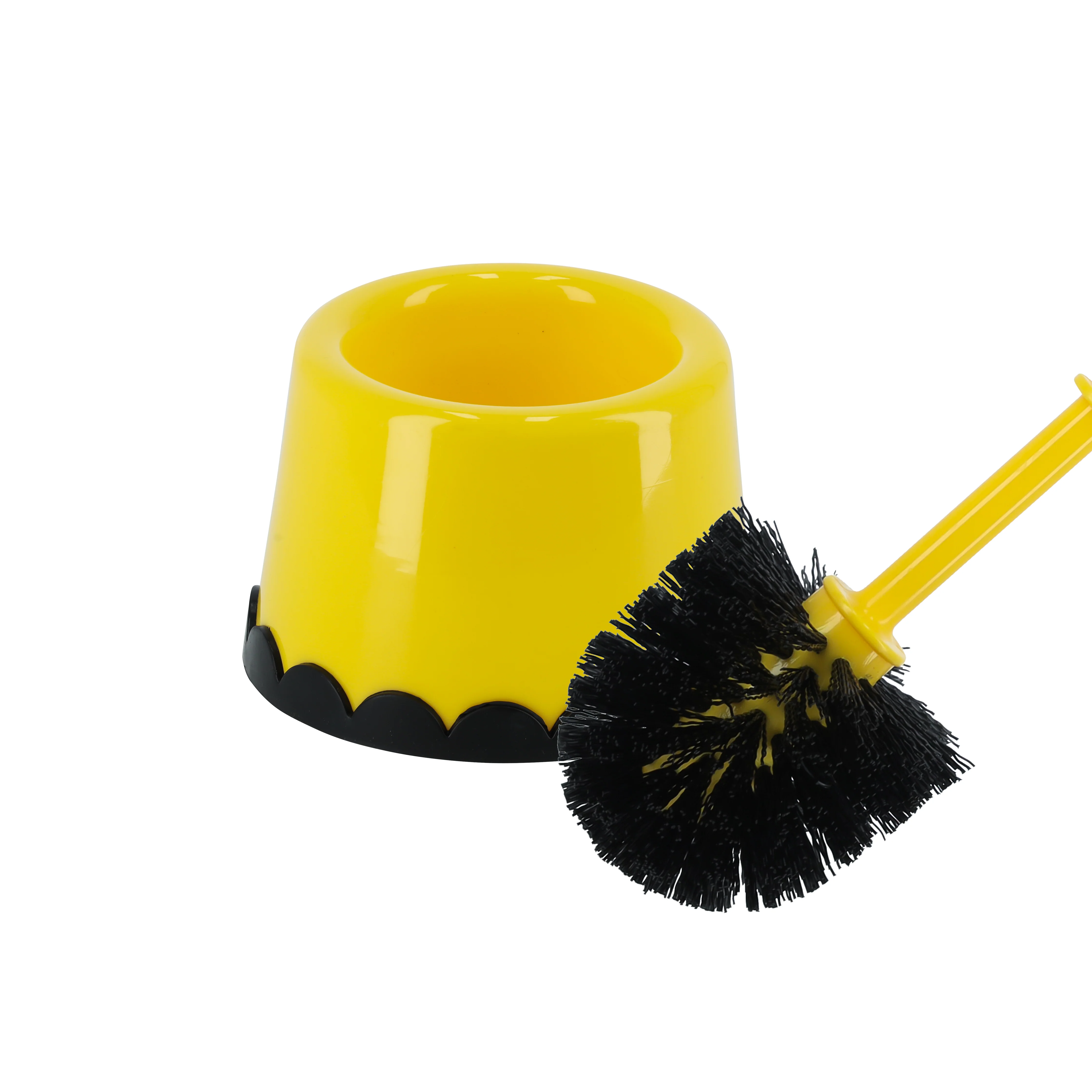 Royalford RF11189 Toilet Brush with Holder| Durable Bathroom Cleaning Brush & Ergonomic Handle| Flexible Bristles Scratch-Free Cleaning for Indian & Western Toilets Use| - Image 3