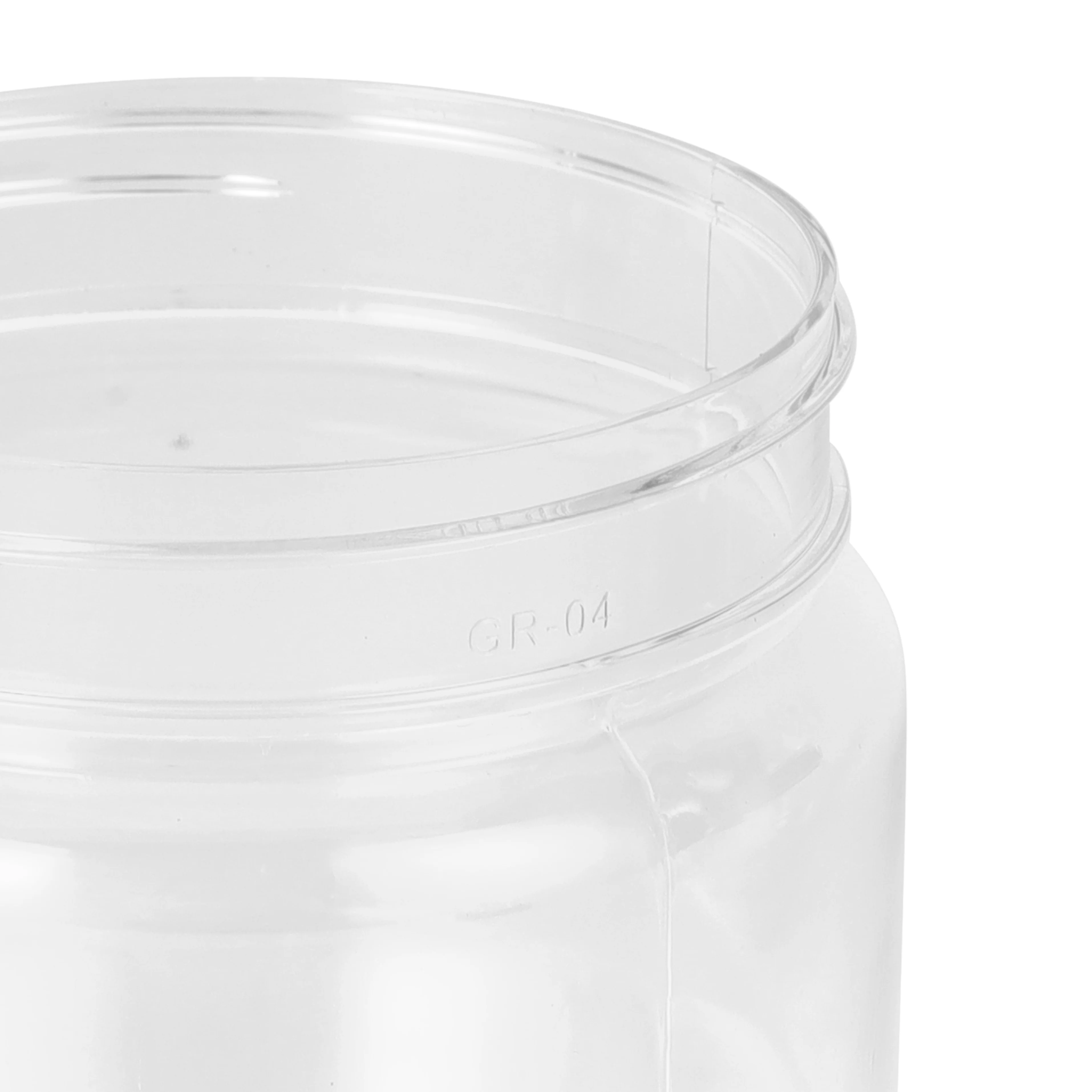 Royalford RF11223 250ML Airtight PET Jar Set 6PCS| BPA-free & leak-proof lids ensures safe storage| keeps food fresh, odor-free & ideal for snacks and dry items| - Image 3