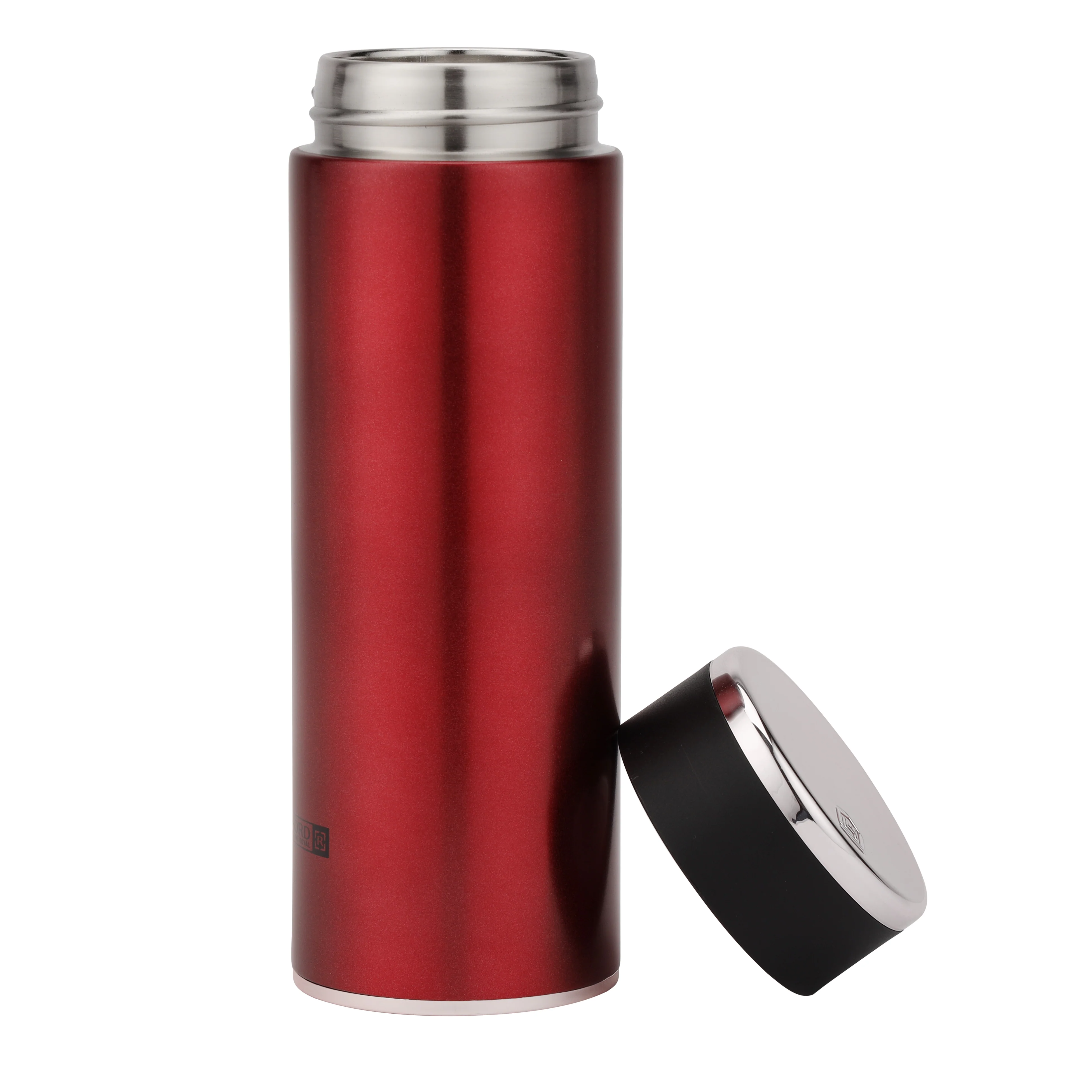 Royalford RF11248 360ml SS Vacuum Water Bottle | Double Wall Stainless Steel Insulated Flask | Leak Resistant Lid | Keeps Hot & Cold for Hours | Portable Travel Bottle - Image 2