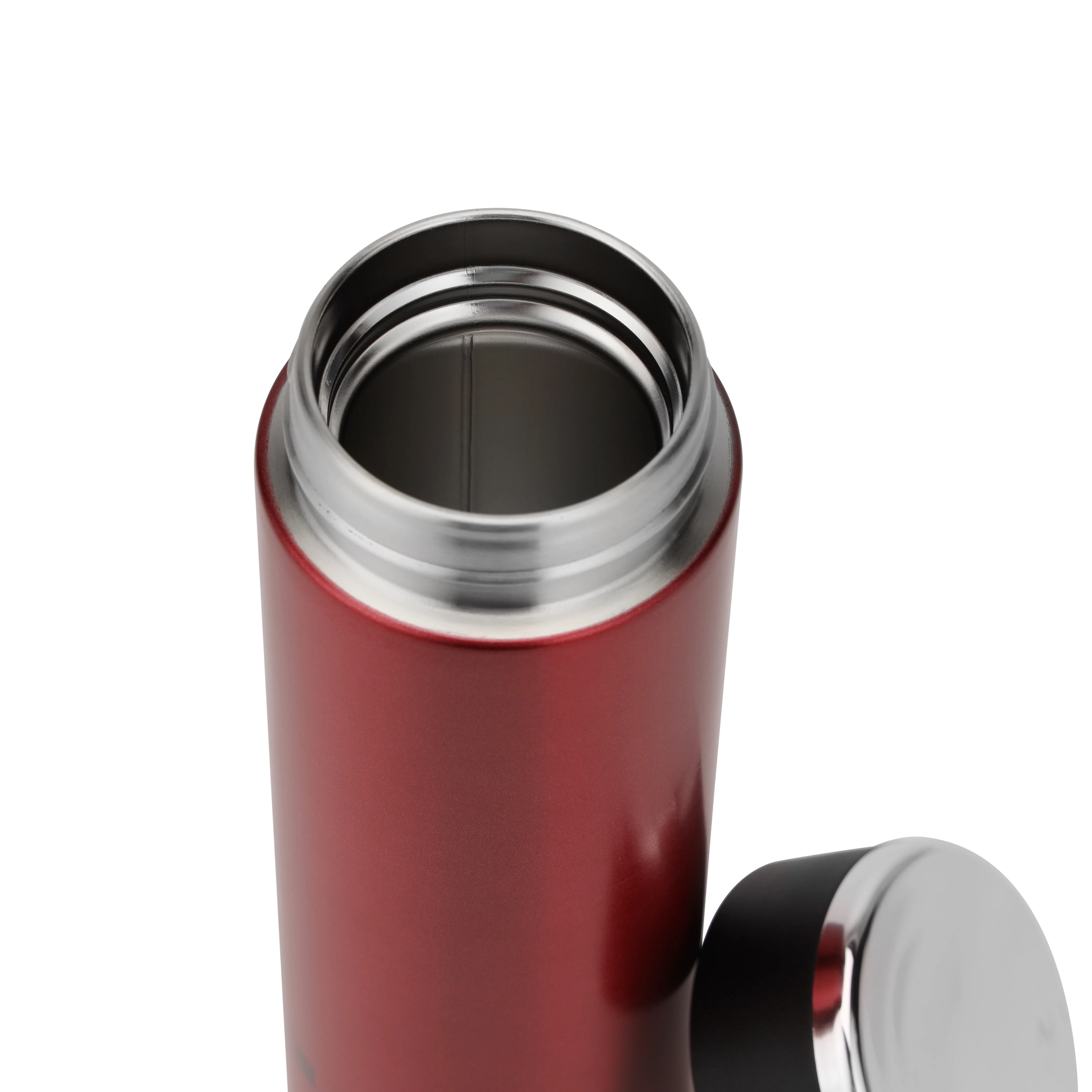 Royalford RF11248 360ml SS Vacuum Water Bottle | Double Wall Stainless Steel Insulated Flask | Leak Resistant Lid | Keeps Hot & Cold for Hours | Portable Travel Bottle - Image 4
