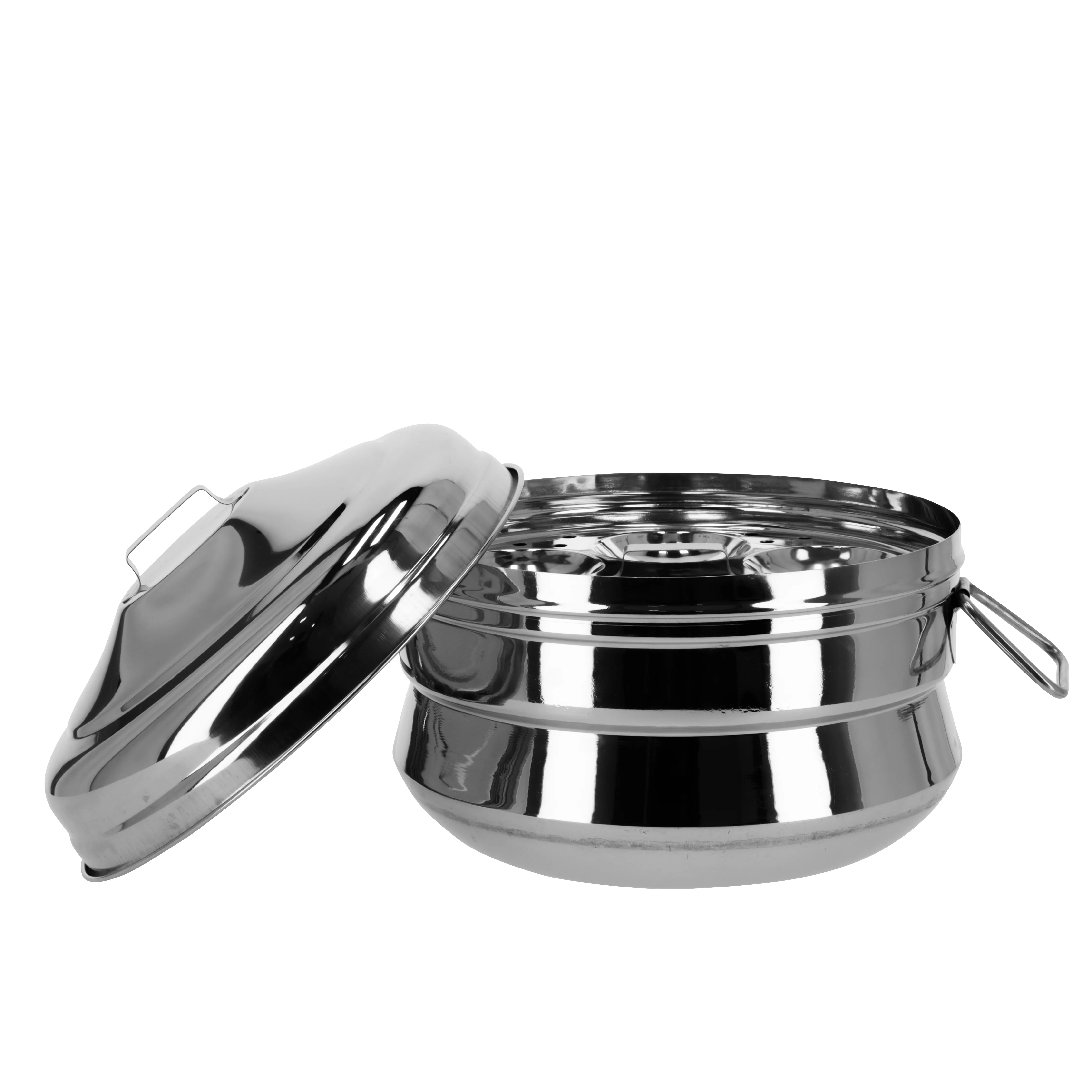 Royalford RF11340 Stainless Steel Idly Steamer Pot |Premium Food-Grade Stainless Steel Idli Cooker |2 Durable Racks| Induction Compatible Base |Healthy & Hygienic Cooking - Image 3