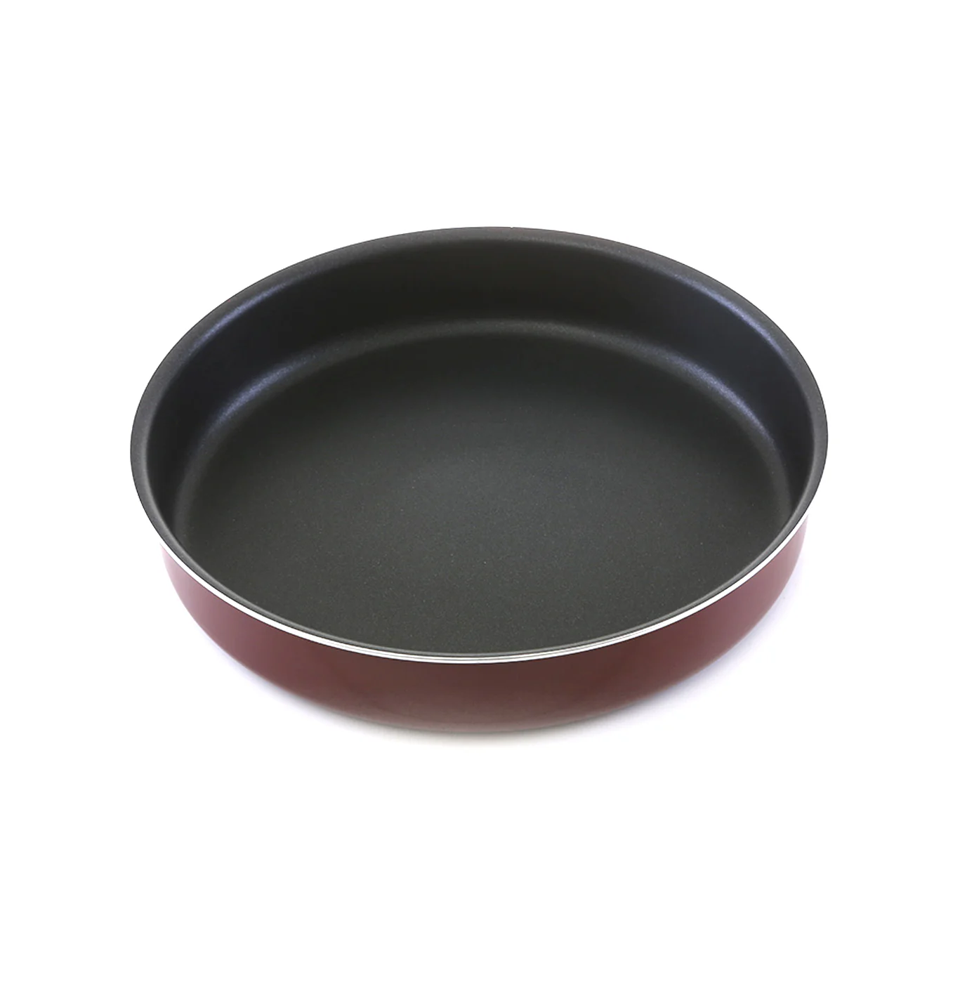 Royalford RF1145-RT28 28CM Non-Stick Round Pan | Heavy Duty Carbon Steel Baking Tray | Premium Coating for Cakes, Pizza, Brownies & Desserts | Easy Release & Clean
