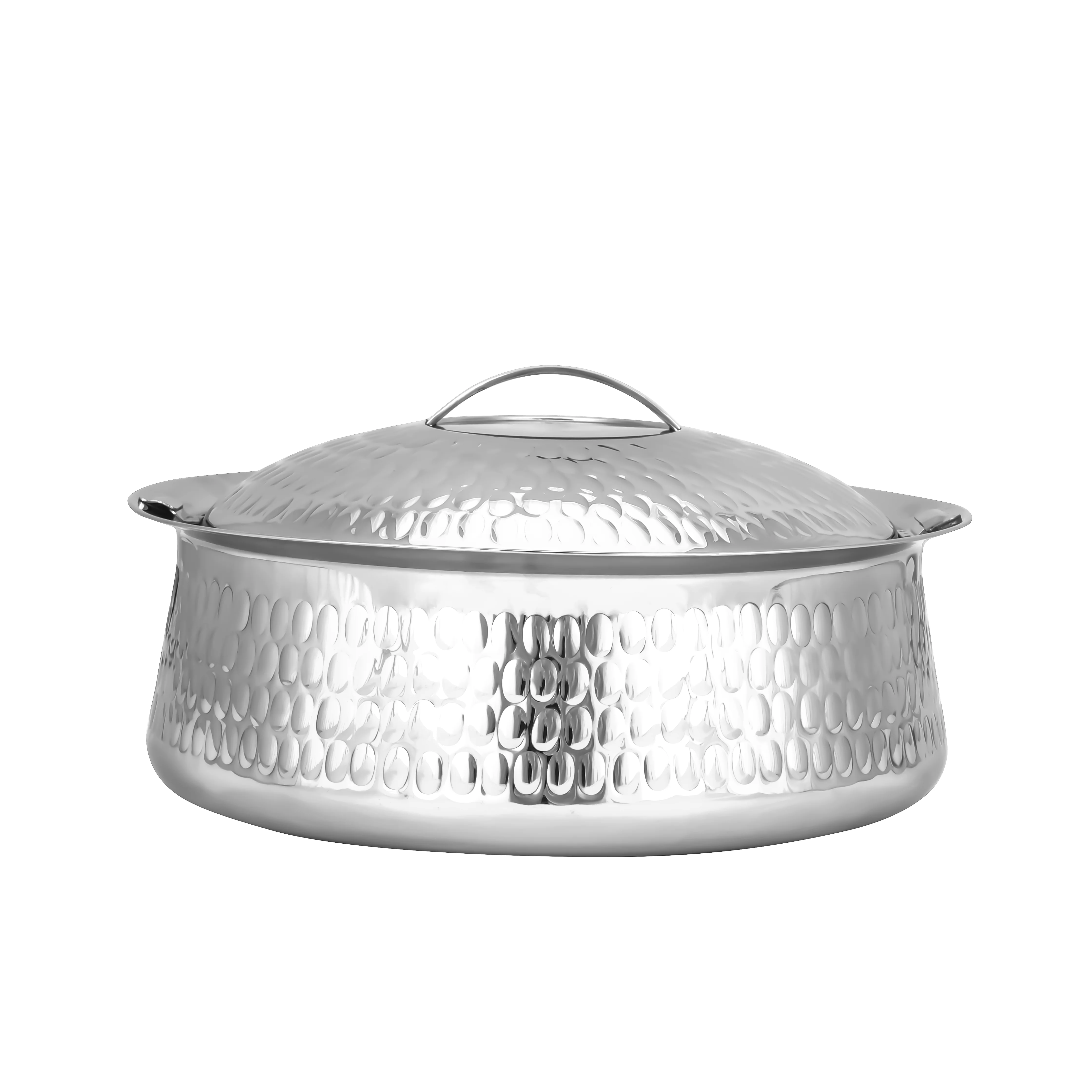 Royalford RF11450 Phoenix Stainless Steel Hot Pot 6000ml | Double Wall Vacuum Insulated Extra Deep Food Warmer | Firm Twist Lock Lid, Strong Handles & Elegant Design - Image 2