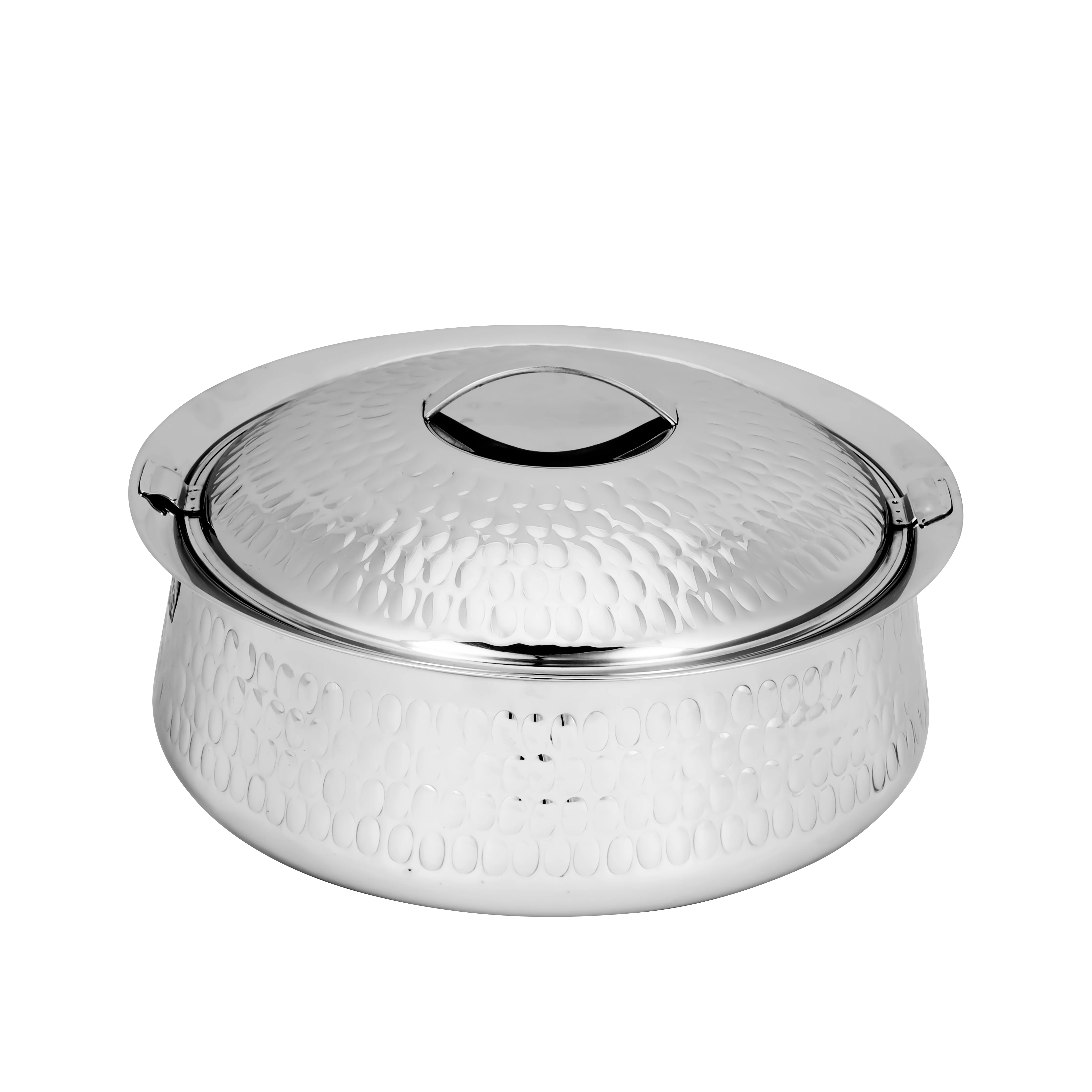 Royalford RF11450 Phoenix Stainless Steel Hot Pot 6000ml | Double Wall Vacuum Insulated Extra Deep Food Warmer | Firm Twist Lock Lid, Strong Handles & Elegant Design - Image 3
