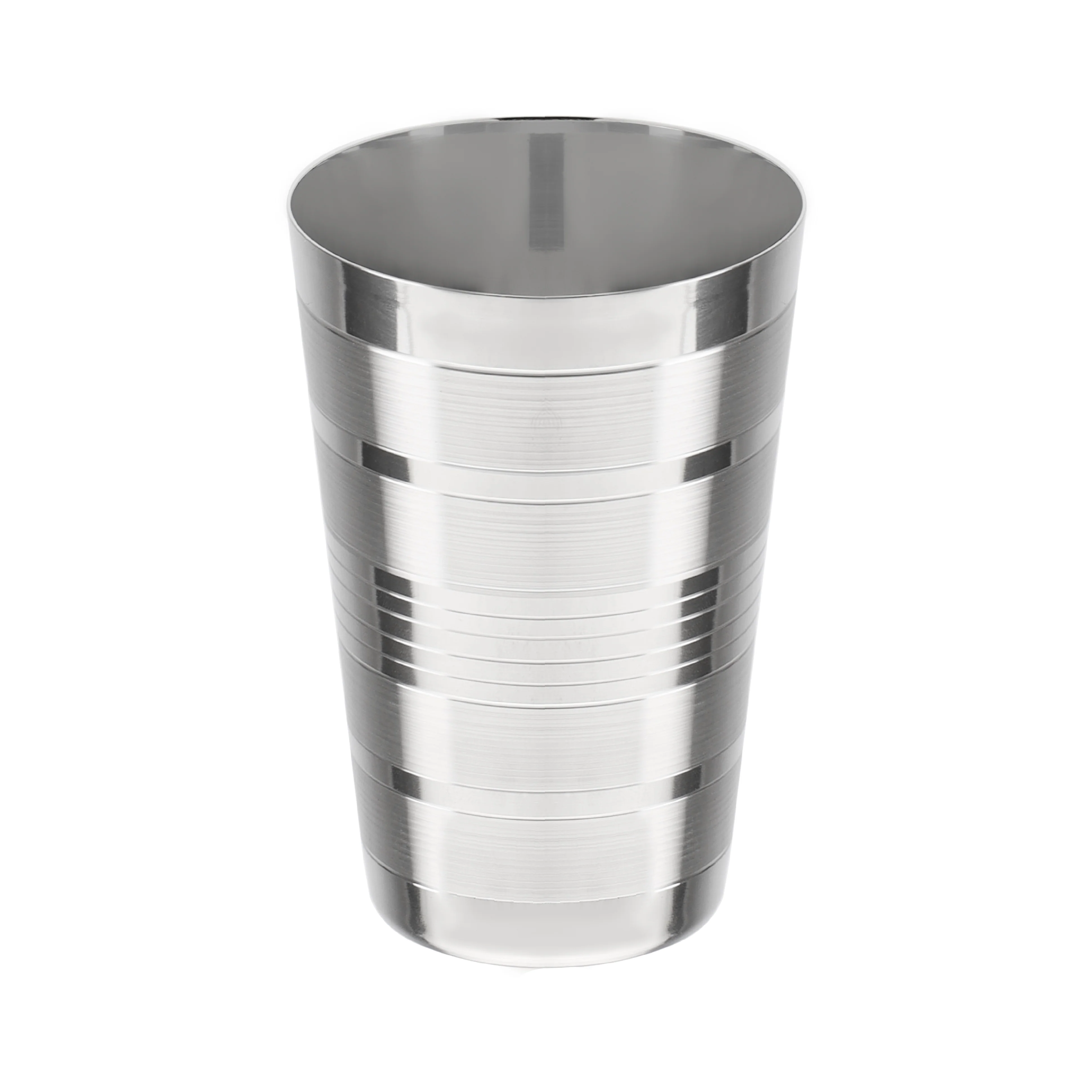 Royalford RF11463 Stainless Steel Designer Glass | 7cm with Mirror Finish Body | Durable Rust-Resistant Drinking Tumbler for Water, Juice & Daily Use, Premium Quality - Image 2