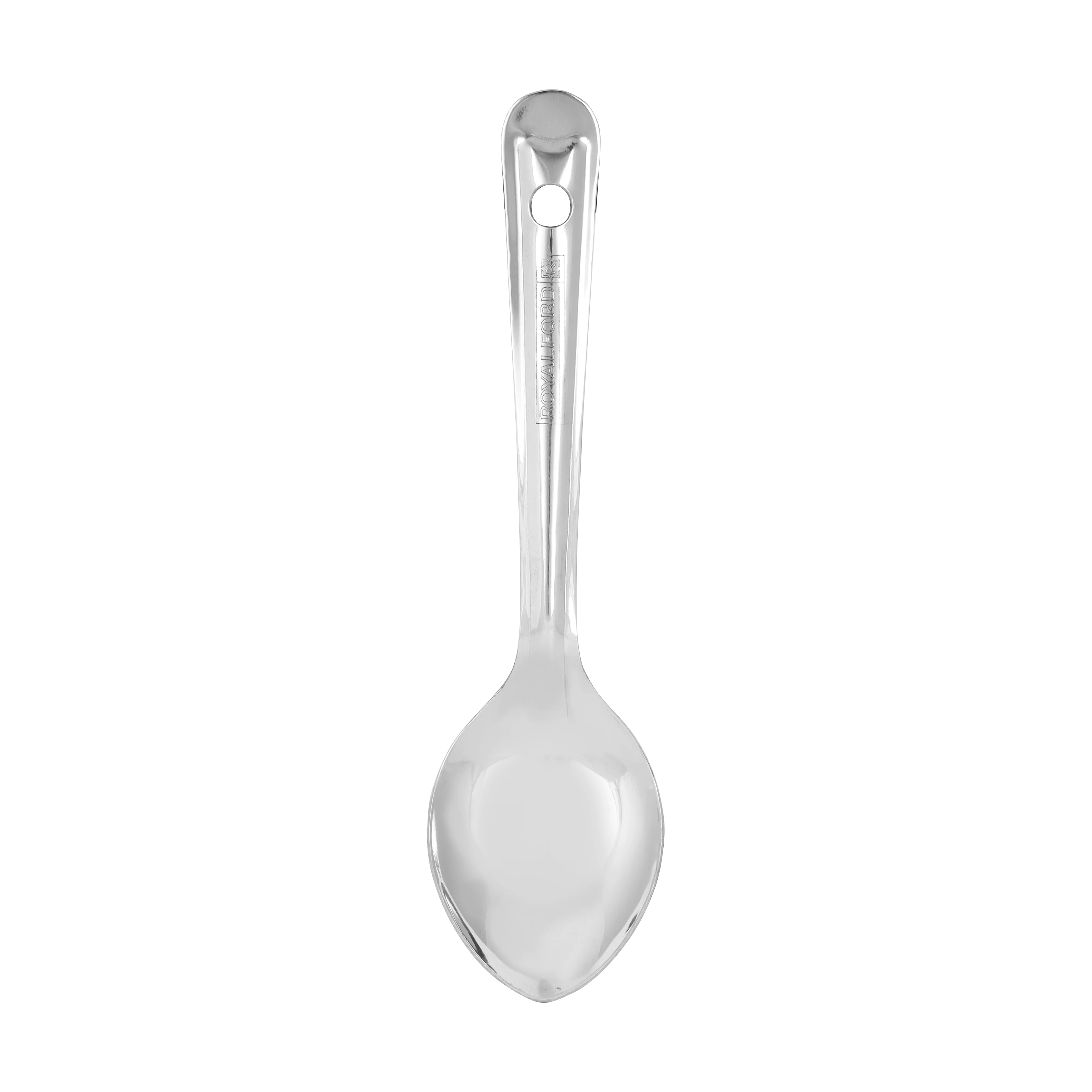 RoyalFord RF11474 Stainless Steel Serving Spoons Set | Premium Food Grade Mirror Finish| Durable Rust Resistant 20.8 cm Serving Spoon for Kitchen, Dining & Buffet Use - Image 2