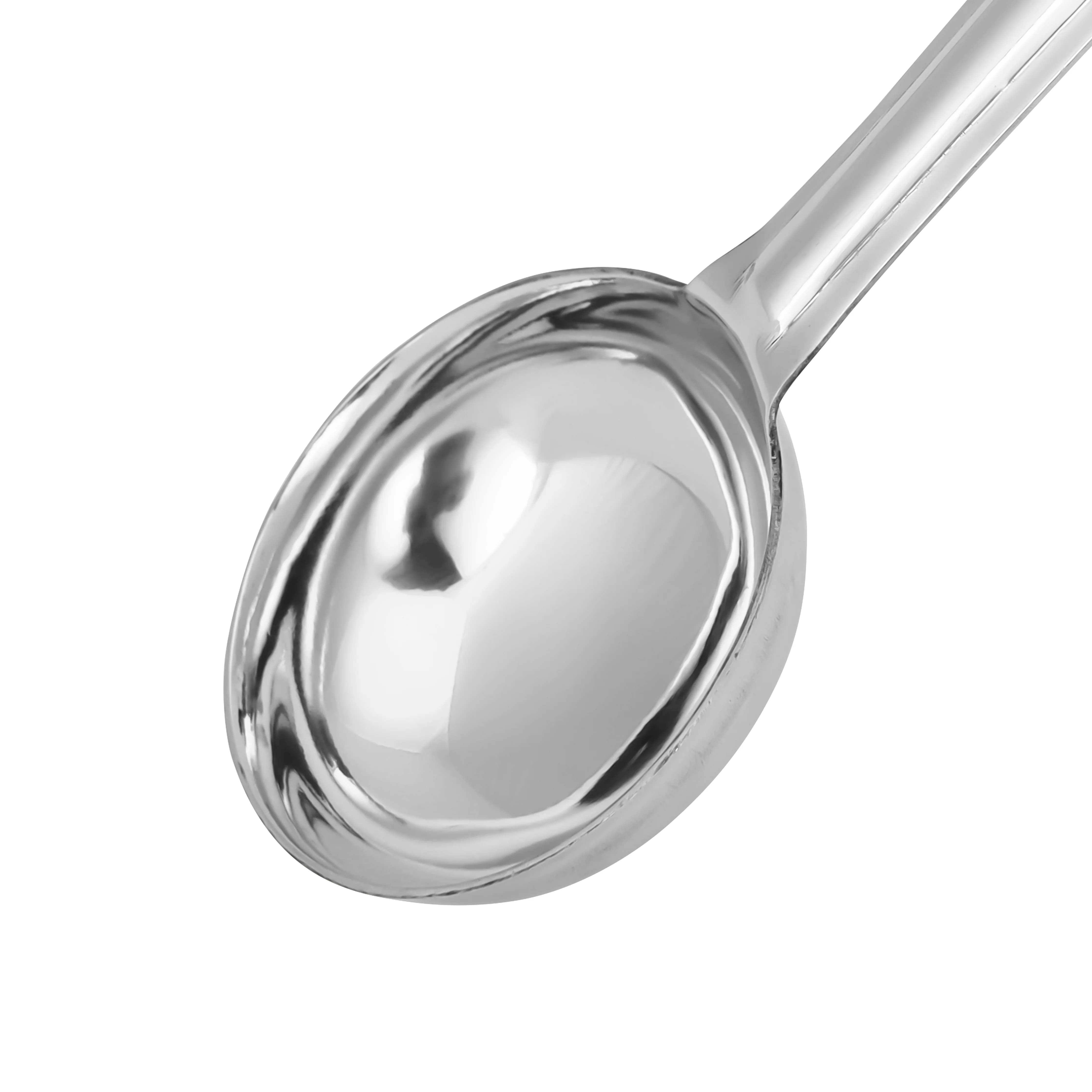 RoyalFord RF11479 Stainless Steel Basting Ladle | 19cm | Premium Food Grade | Mirror Finish, Durable Rust Resistant Serving Spoon | Perfect for Soup, Sauce and Gravy | - Image 3