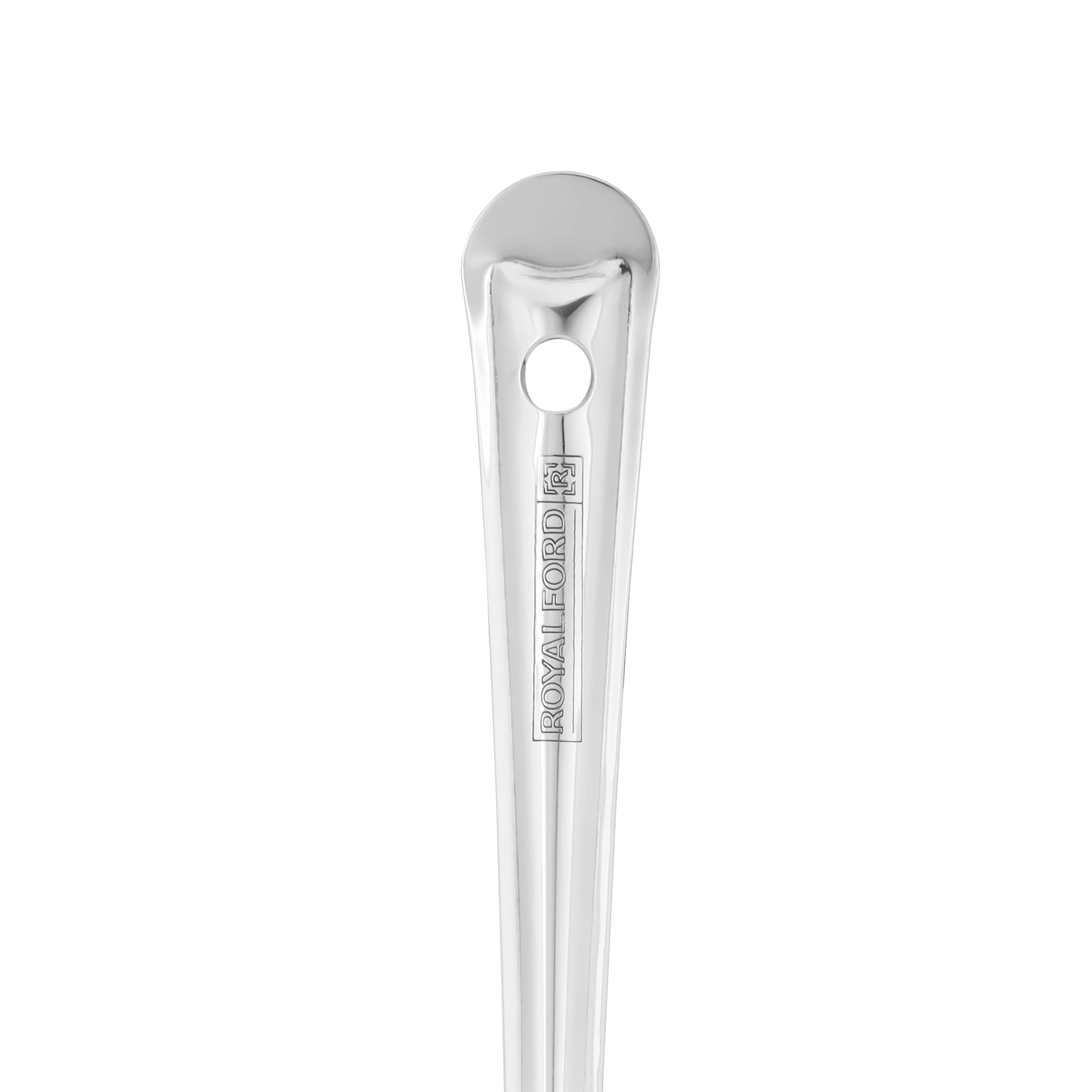 Royalford RF11485 stainless steel basting ladle set| made from 100% food-grade material, durable and rust-resistant| deep bowl design, ideal for serving soups| - Image 4