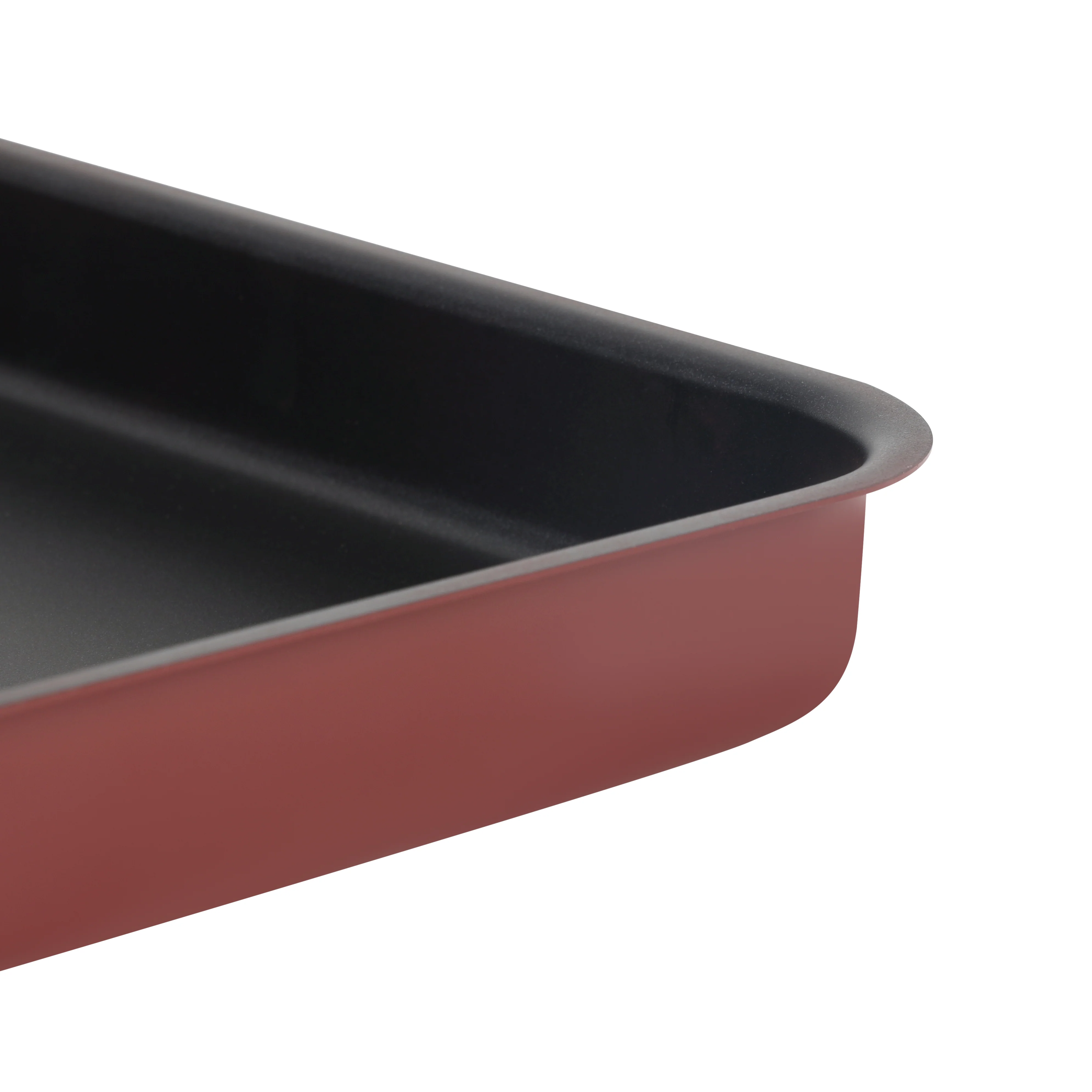 Royalford RF1149-SP41 41cm non-stick rectangular baking tray | offers even heat distribution, durable oven-safe construction, and easy food release for baking, roasting - Image 4