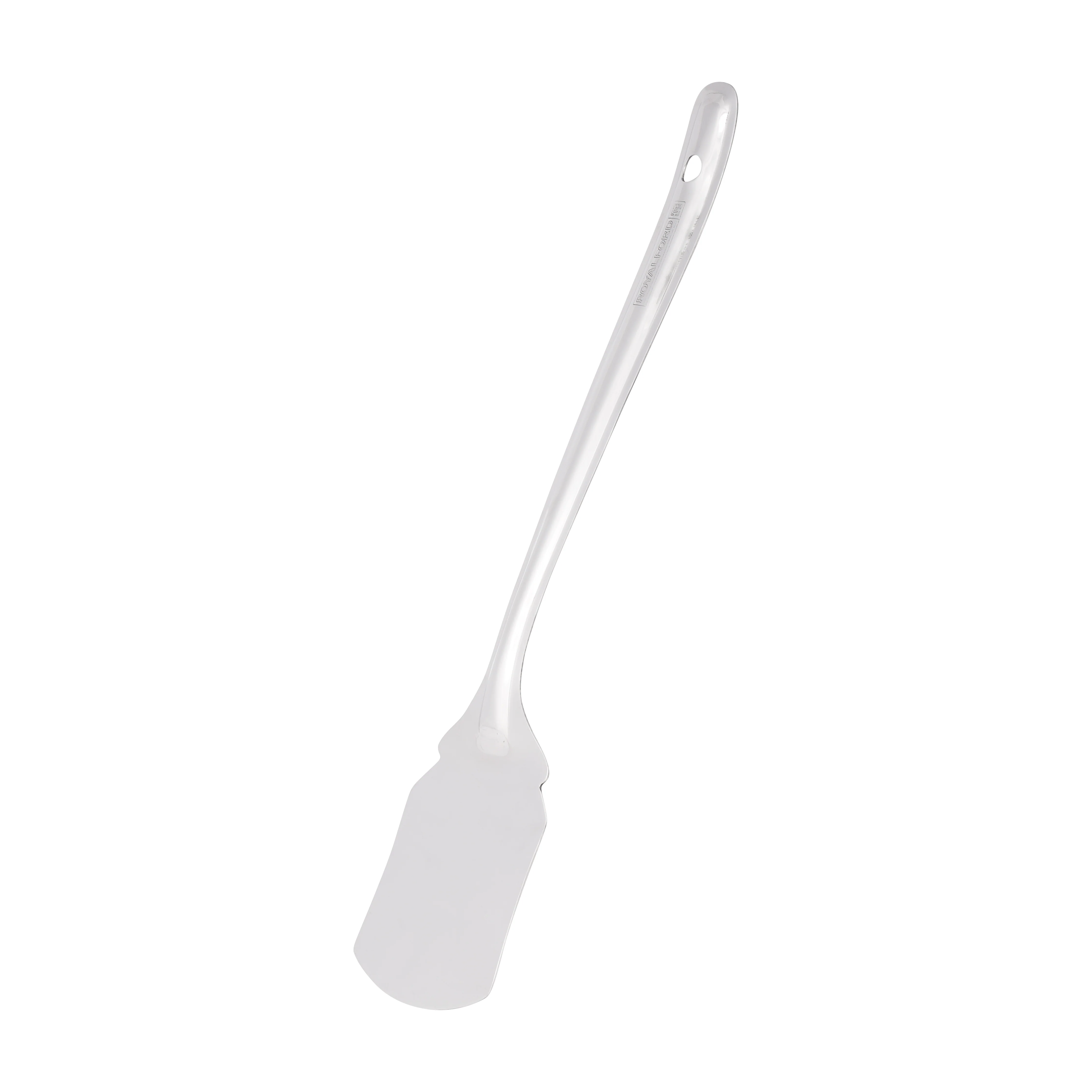 Royalford RF11490 Stainless Steel Basting Turner 32cm | Food Grade Kitchen Spatula | Durable Heat Resistant Turner for Flipping, Cooking & Frying | Ergonomic Handle - Image 2