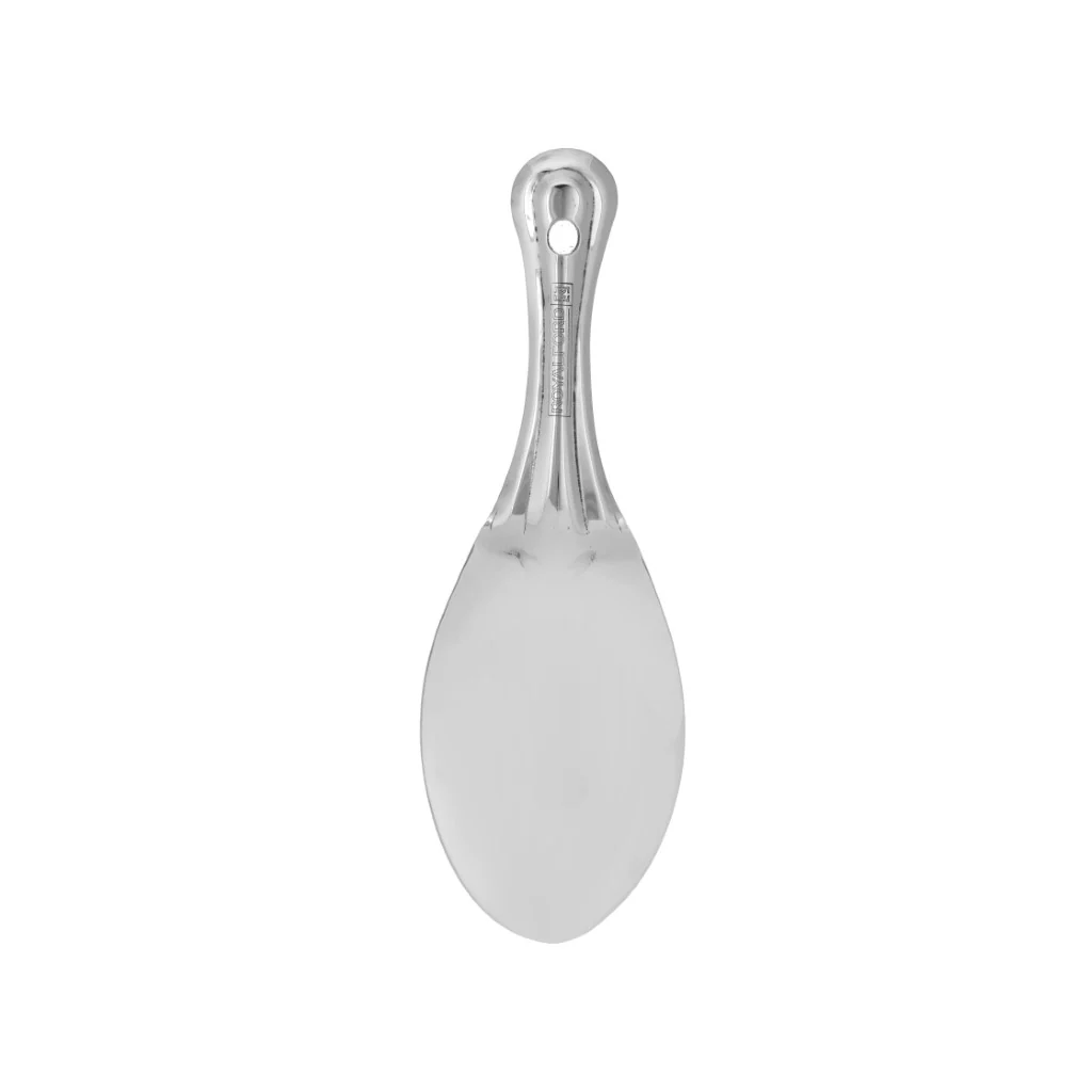 Royalford RF11498 Stainless Steel Rice Spoon |23.5cm Food Grade Mirror Finish Serving Spoon |  Durable Rust Resistant Kitchen Utensil with Ergonomic Handle for Easy Grip - Image 3