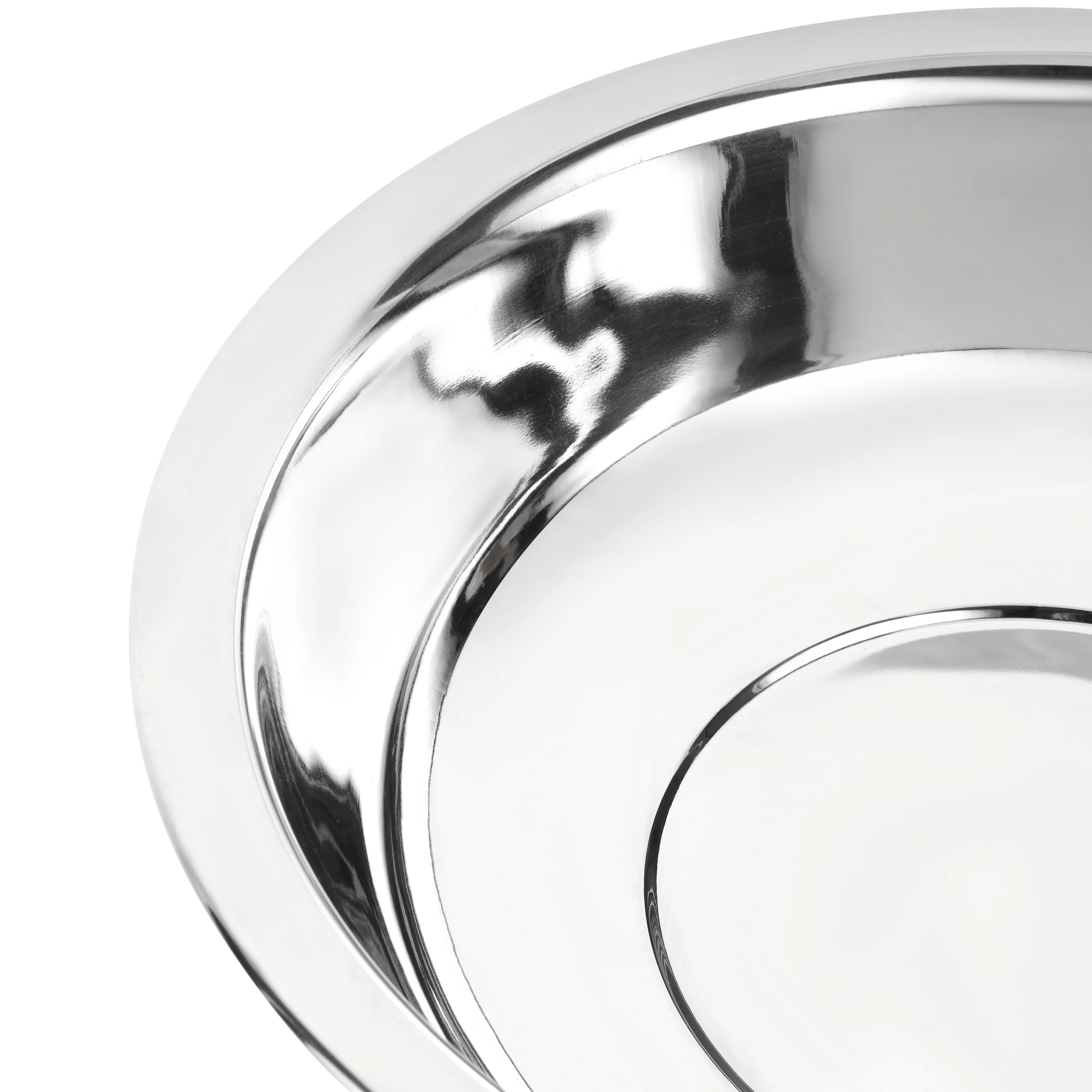 Royalford RF11616 stainless steel basin | made from 100% food-grade material with mirror finish, rust resistant, corrosion resistant, durable and easy to clean daily - Image 4