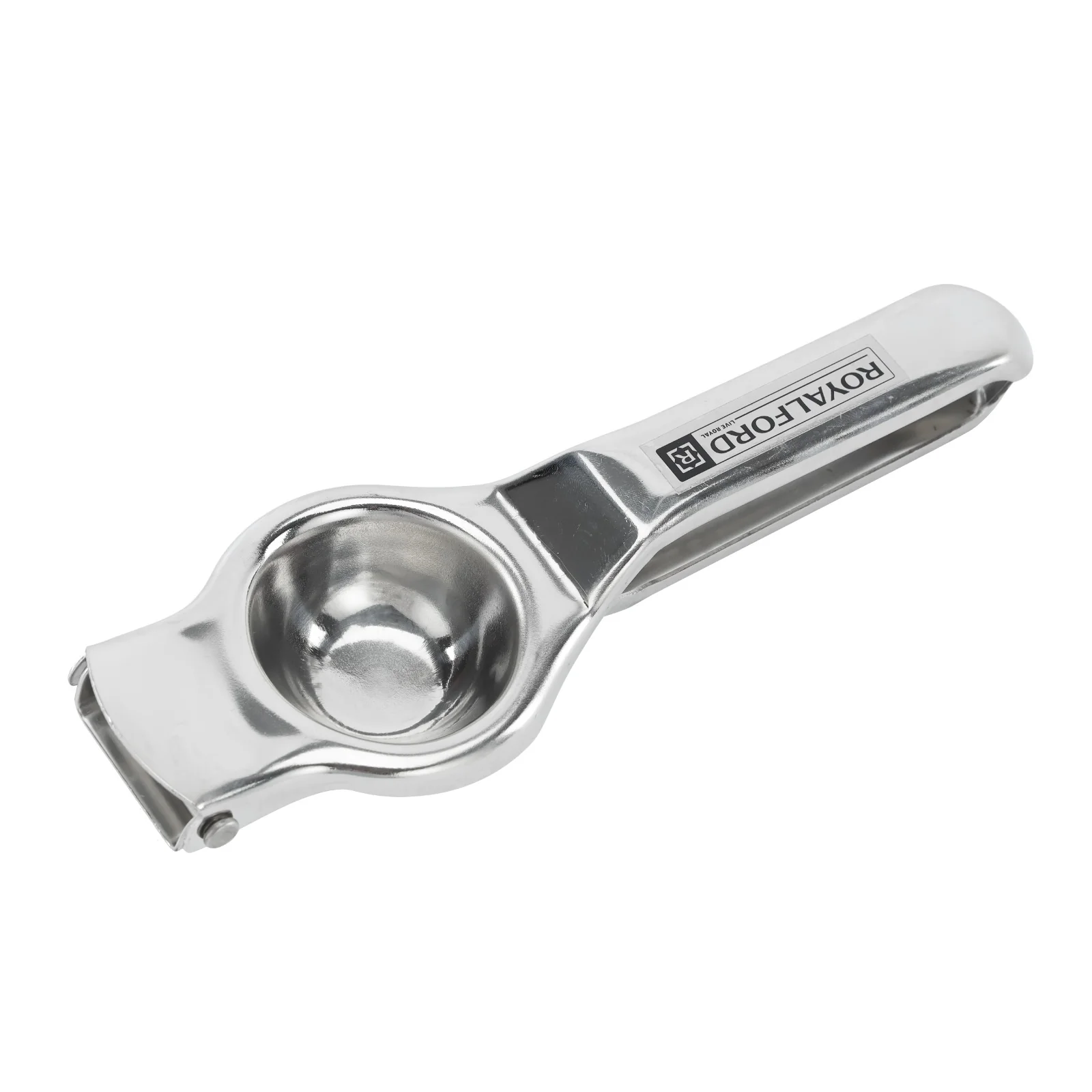 Royalford RF11644 Lemon Squeezer with Bottle Opener | Stainless Steel Citrus Juicer | Manual Hand Press Juicer | Dishwasher Safe Heavy Duty Ergonomic Design |Lightweight