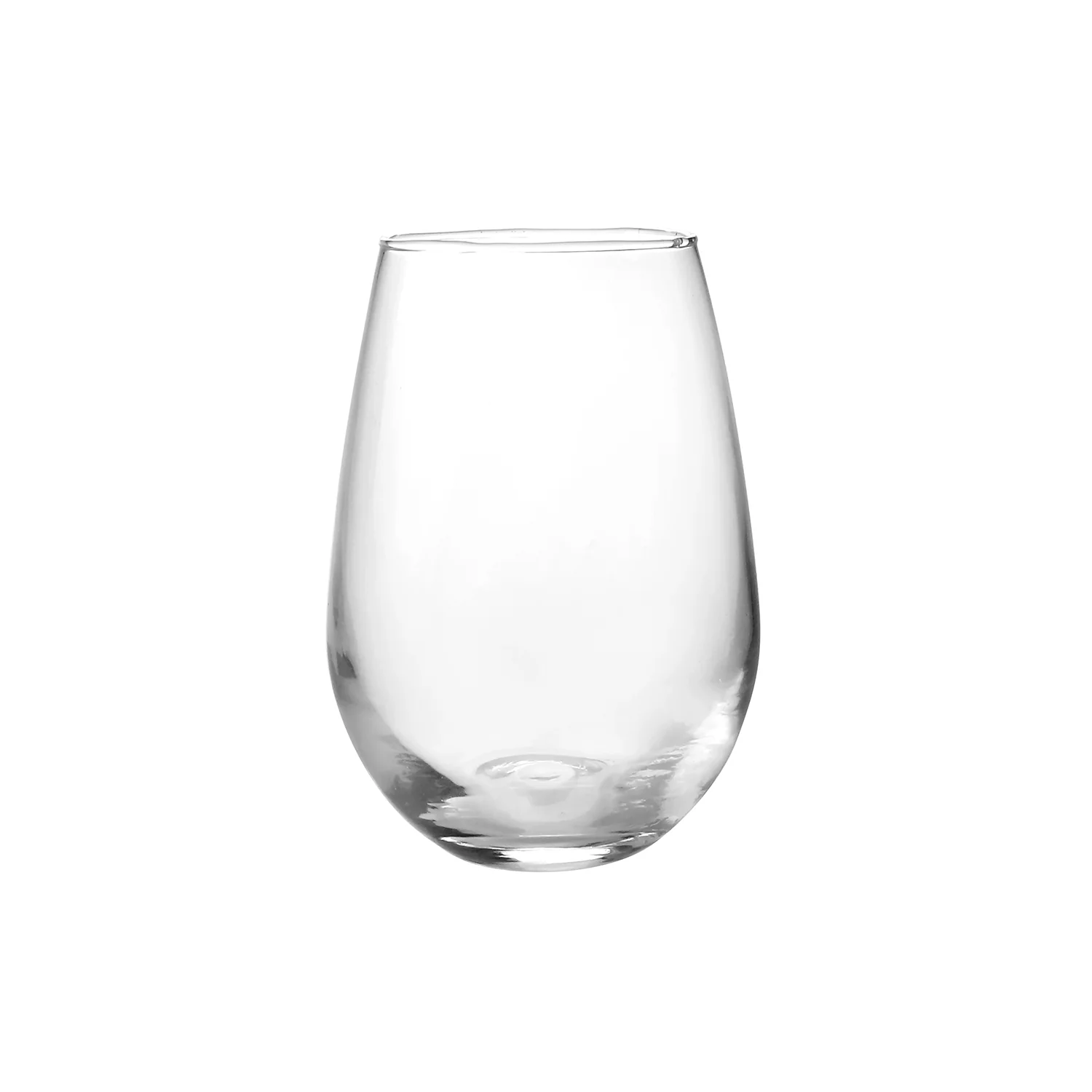 Royalford RF11655 Glass Tumbler Set | 3PCS 490ml Lead Free Drinking Glasses | Durable Elegant Water Juice Glass Set | Premium Kitchen Drinkware | Modern Curved Design - Image 3