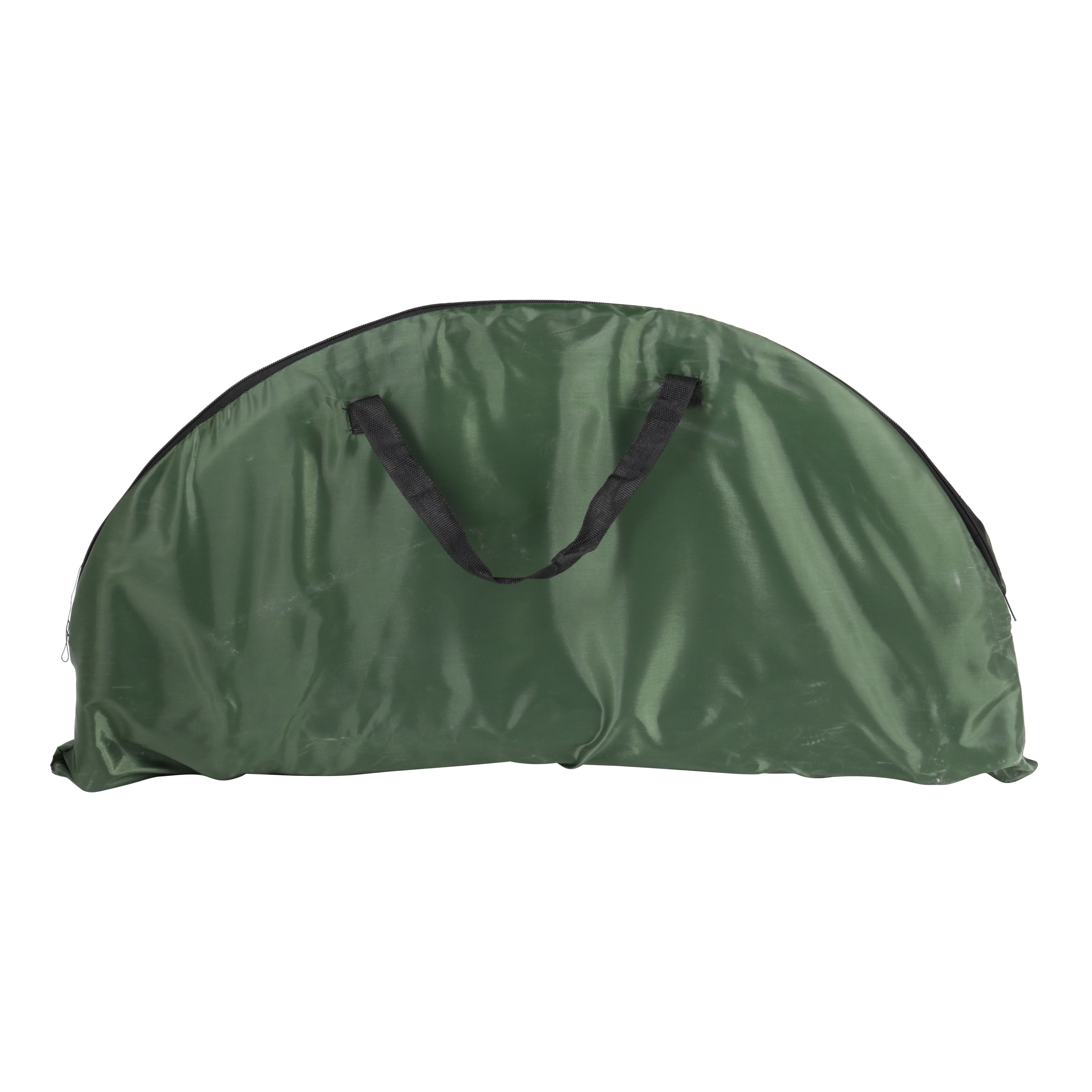 Royalford RF11673 round camping table with lightweight foldable design | iron tube frame, washable Oxford cloth, cup holders, storage shelf and carry bag included now - Image 5