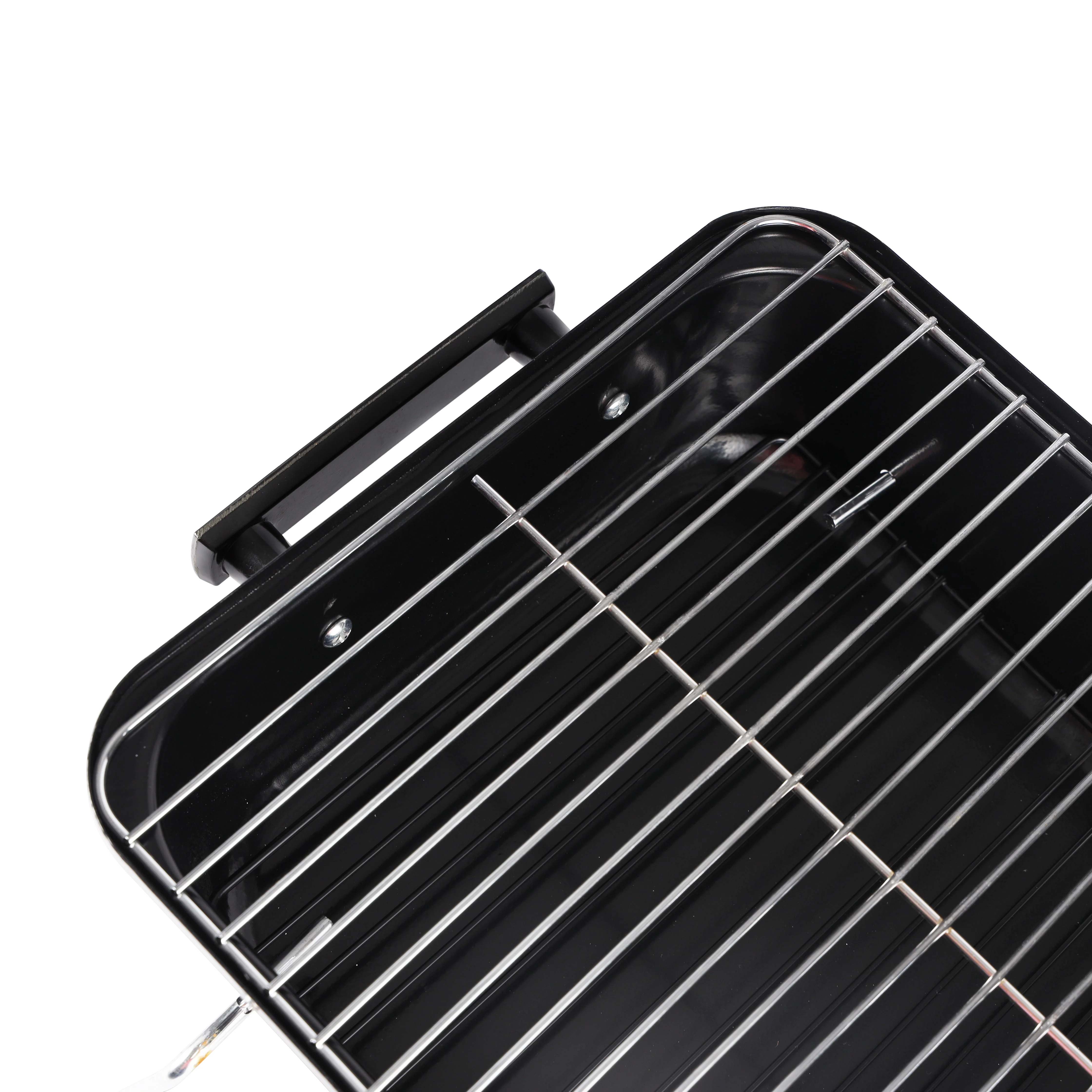 Royalford RF11677 Portable Charcoal Hamburger Stove | 170 Sq. In. Cooking Surface| Foldable Design | Outdoor BBQ Grill | Compact Steel Body |Easy Carry & Travel-Friendly - Image 5