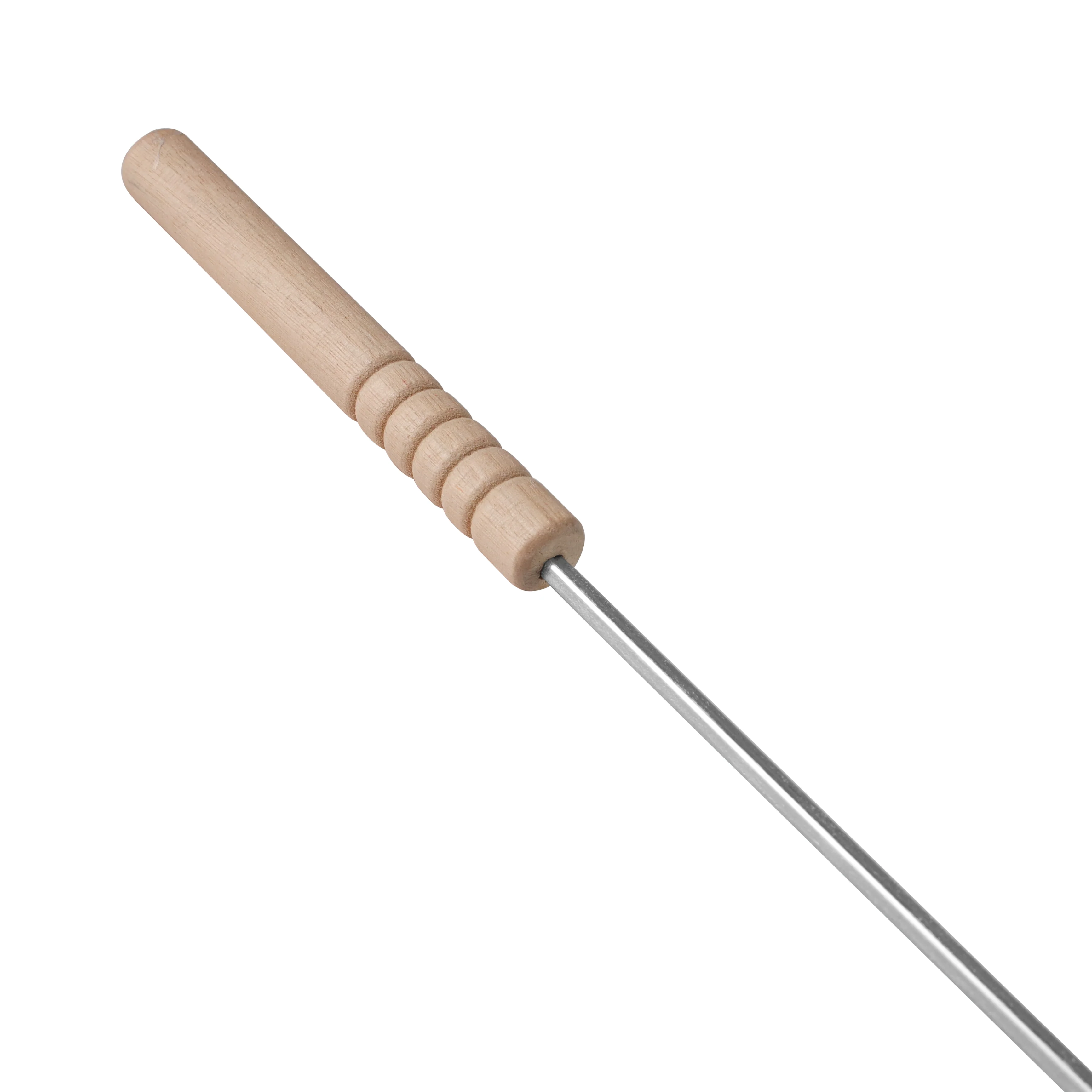 Royalford RF11679 BBQ Square Skewers 6pcs | 40cm Stainless Steel Grill Sticks with Wooden Handle | Durable Reusable Barbecue Skewers Set for Kebabs, Meat & Vegetables - Image 3
