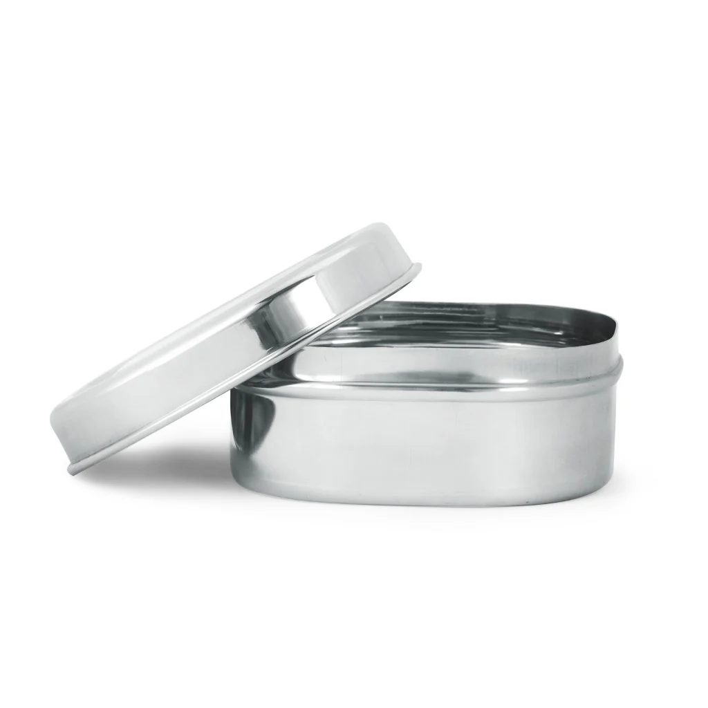 Royalford RF11700 Stainless Steel Square Dabba Storage Container | Food Grade Rust Resistant Kitchen Storage Box with Lid | Durable Mirror Finish Compact Stackable Design - Image 2