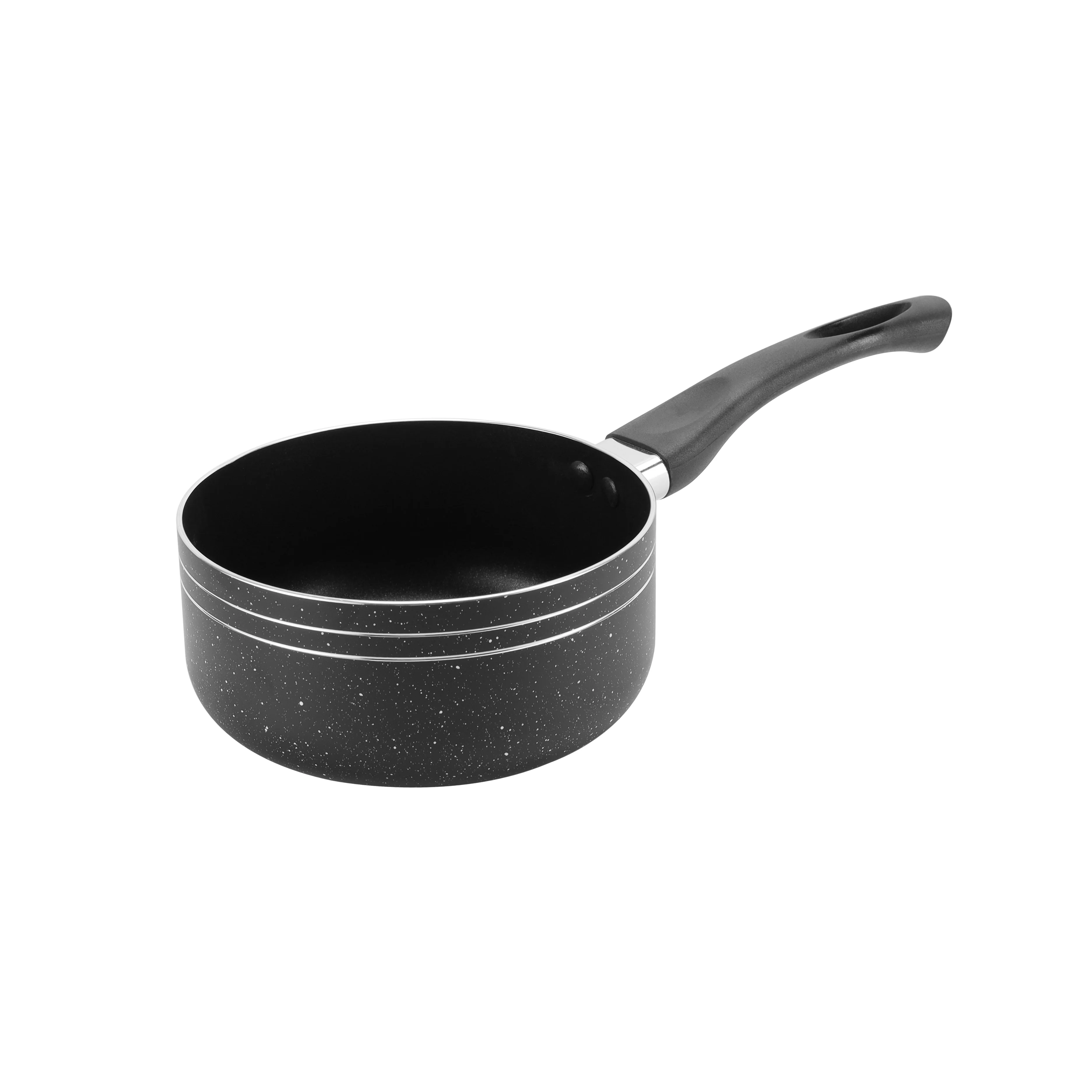 Royalford RF11759 9 PCS Non-Stick Cookware Set | PFOA-Free Granite Coating| Strong Aluminium Body| Fast-Heating CD Bottom| Tempered Glass Lids & Essential Kitchen Tools - Image 4