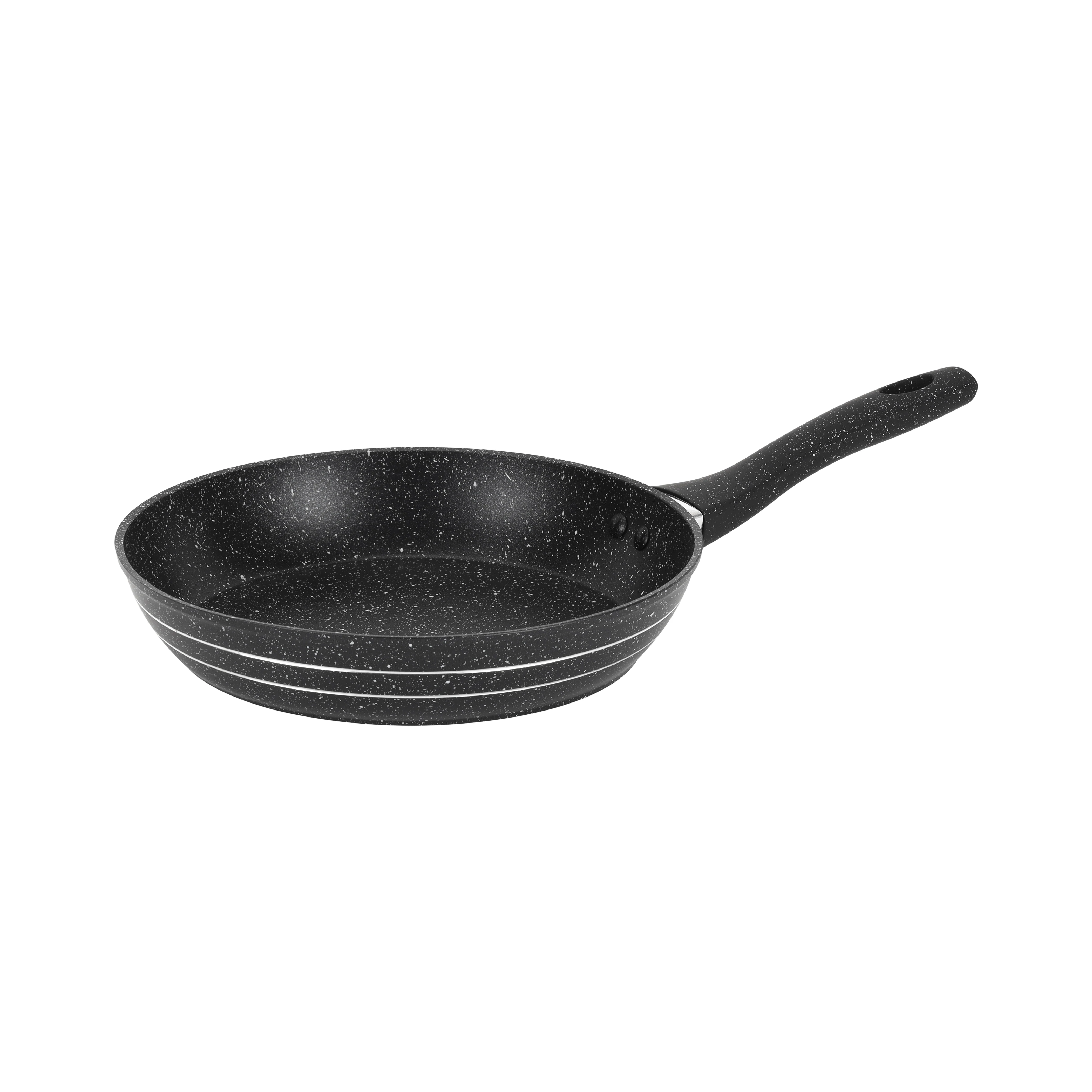 Royalford RF11871 26cm Granite Frypan | Forged Aluminium Non-Stick Pan with 5-Layer Coating | Extra Thick Induction Base | Soft Touch Handle | Dishwasher Safe Design - Image 3