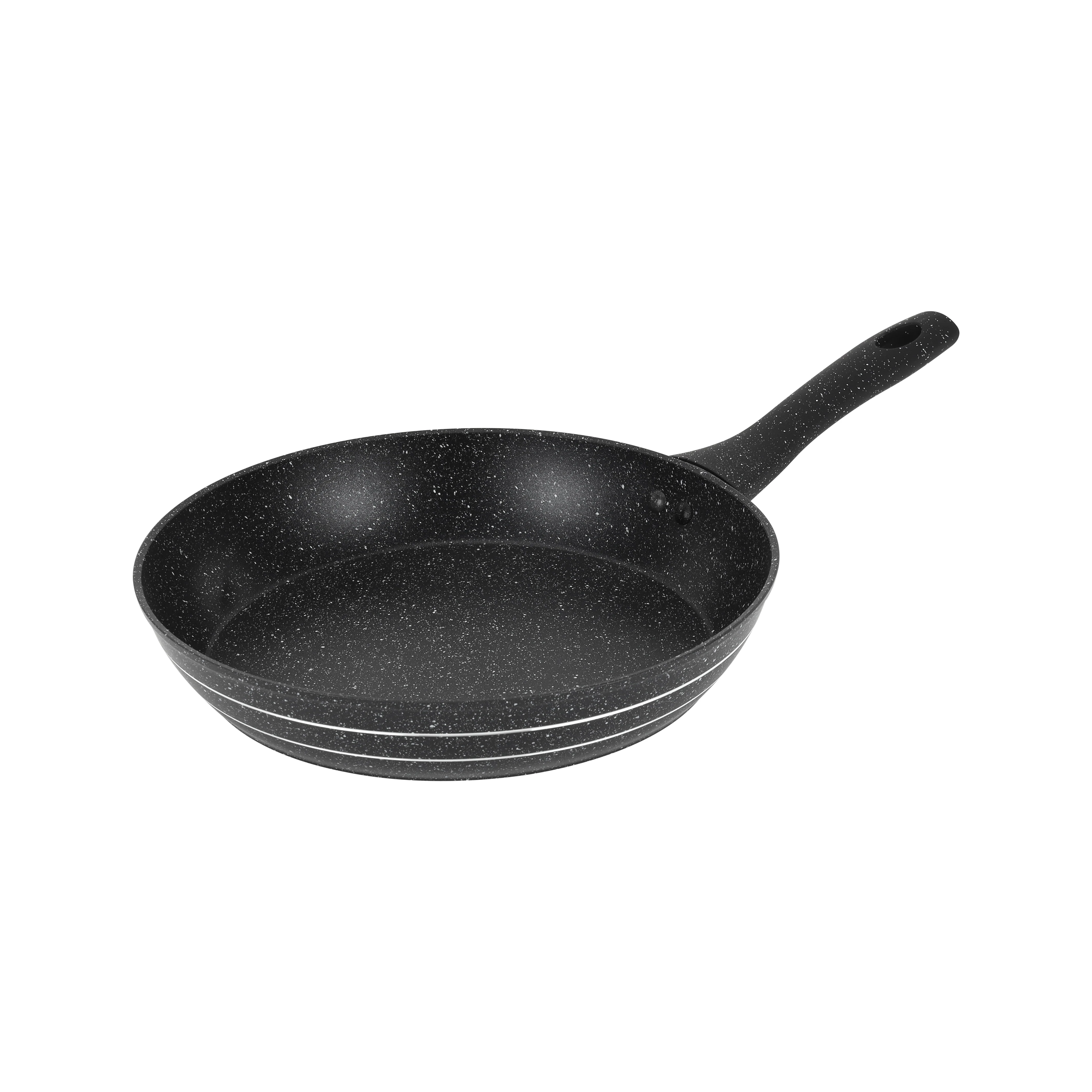 Royalford RF11873 30cm Smart Granite Frypan | Forged Aluminium Body | 5-Layer Non-Stick Coating | Extra-Thick Induction Base | PFOA Free and Dishwasher Safe Frypan - Image 2