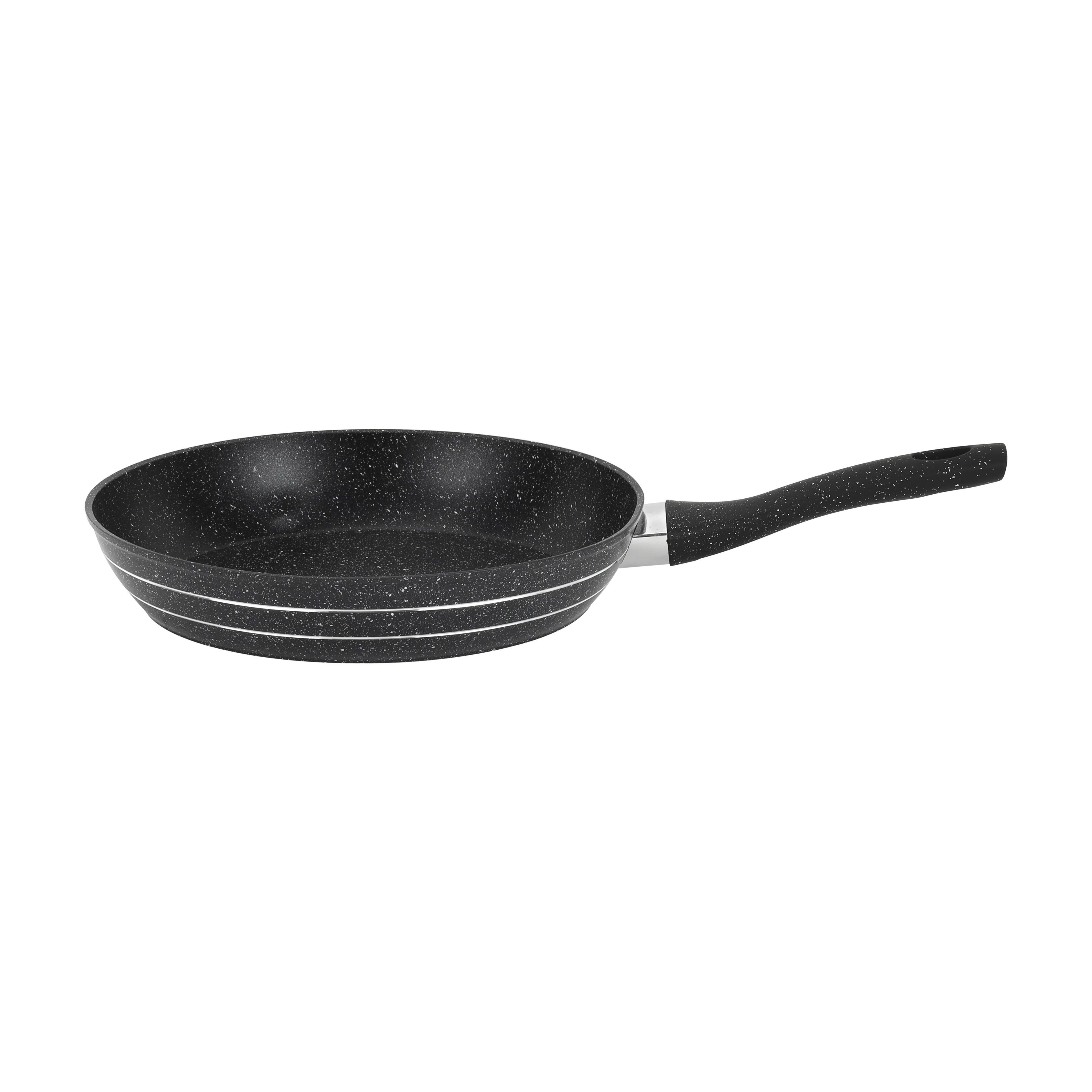Royalford RF11873 30cm Smart Granite Frypan | Forged Aluminium Body | 5-Layer Non-Stick Coating | Extra-Thick Induction Base | PFOA Free and Dishwasher Safe Frypan - Image 3