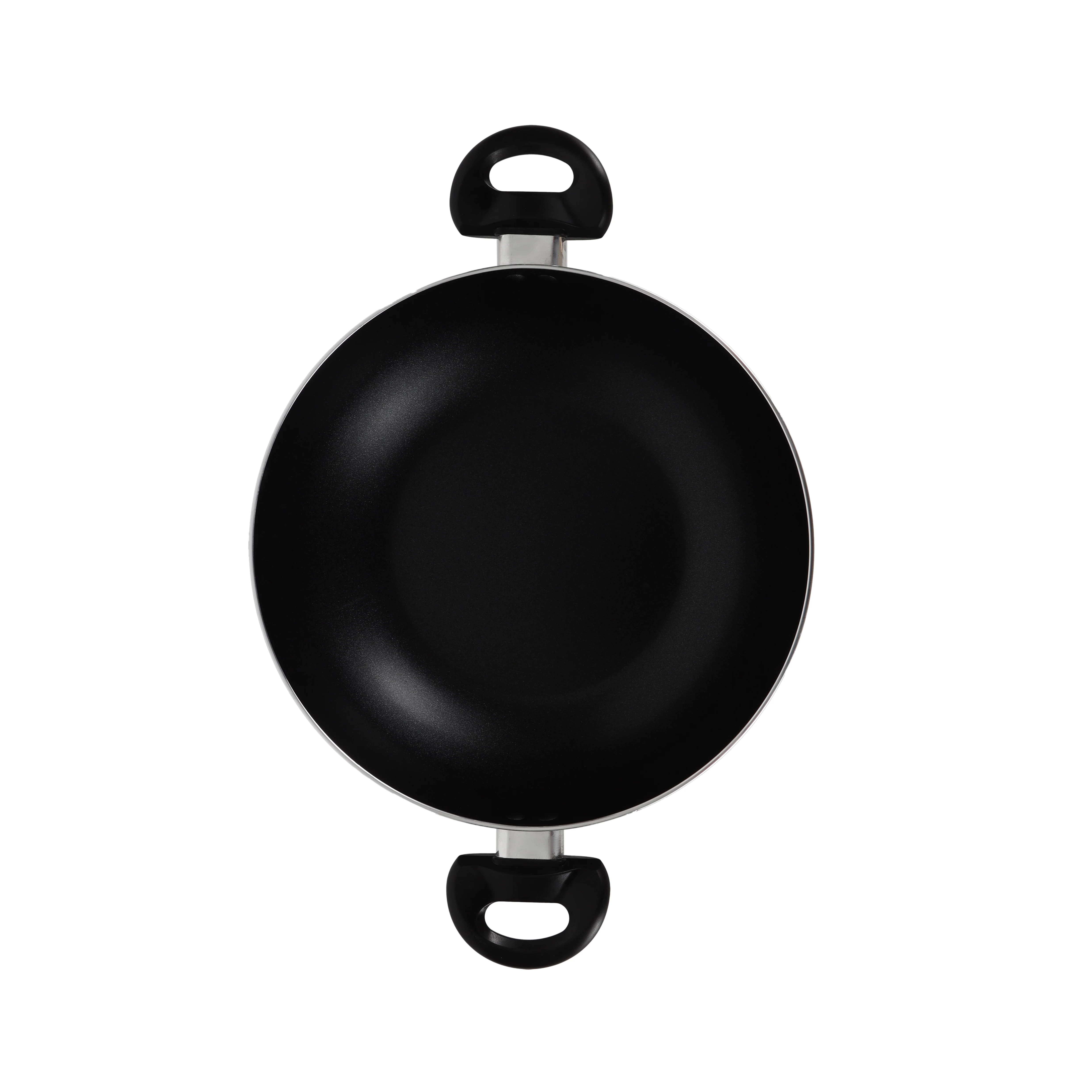 Royalford RF11885 Elight 28cm Non-Stick Wok Pan with Lid | Induction Compatible Aluminium Wok | 3-Layer Coating | Bakelite Handles |Perfect for Healthy Everyday Cooking - Image 4