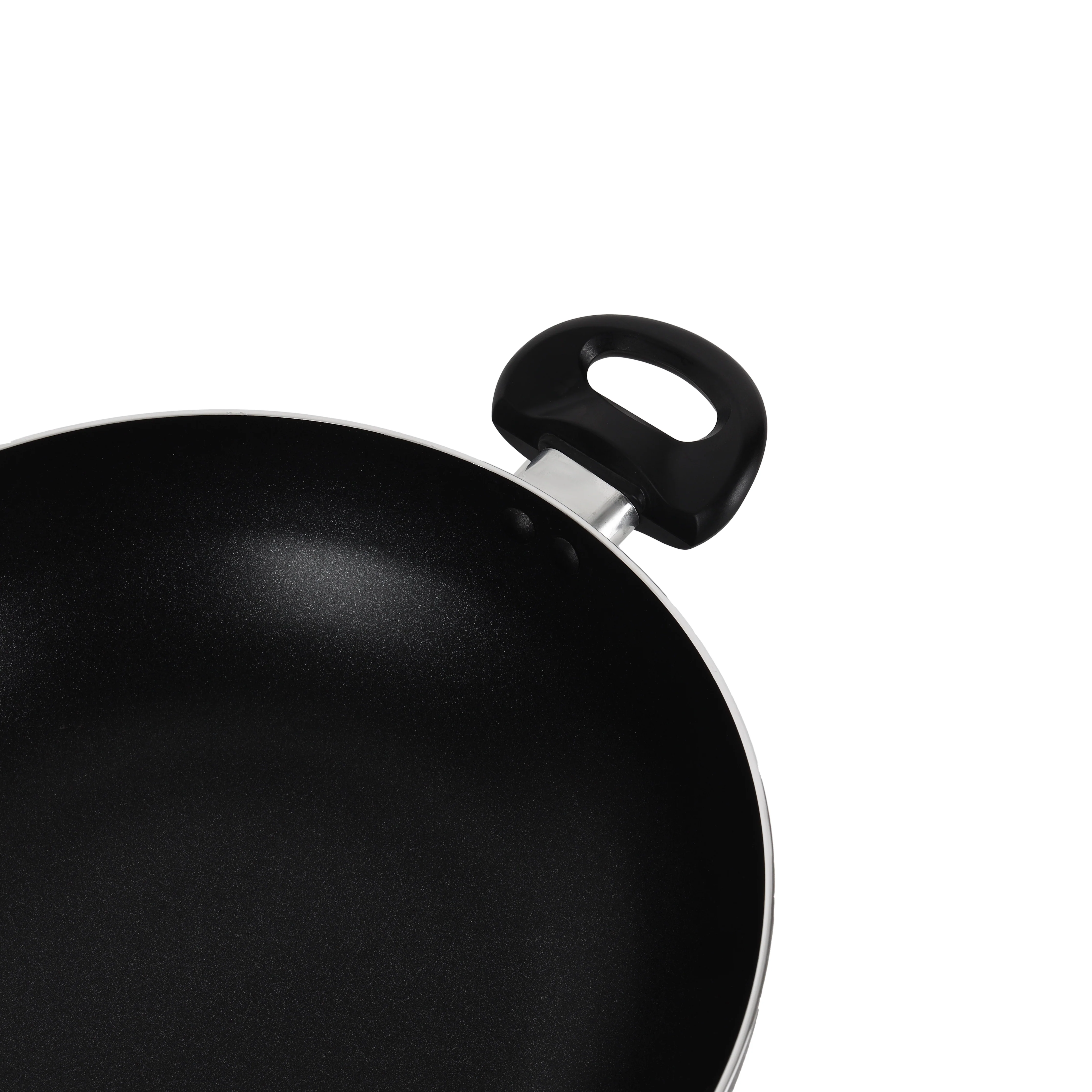 Royalford RF11885 Elight 28cm Non-Stick Wok Pan with Lid | Induction Compatible Aluminium Wok | 3-Layer Coating | Bakelite Handles |Perfect for Healthy Everyday Cooking - Image 5