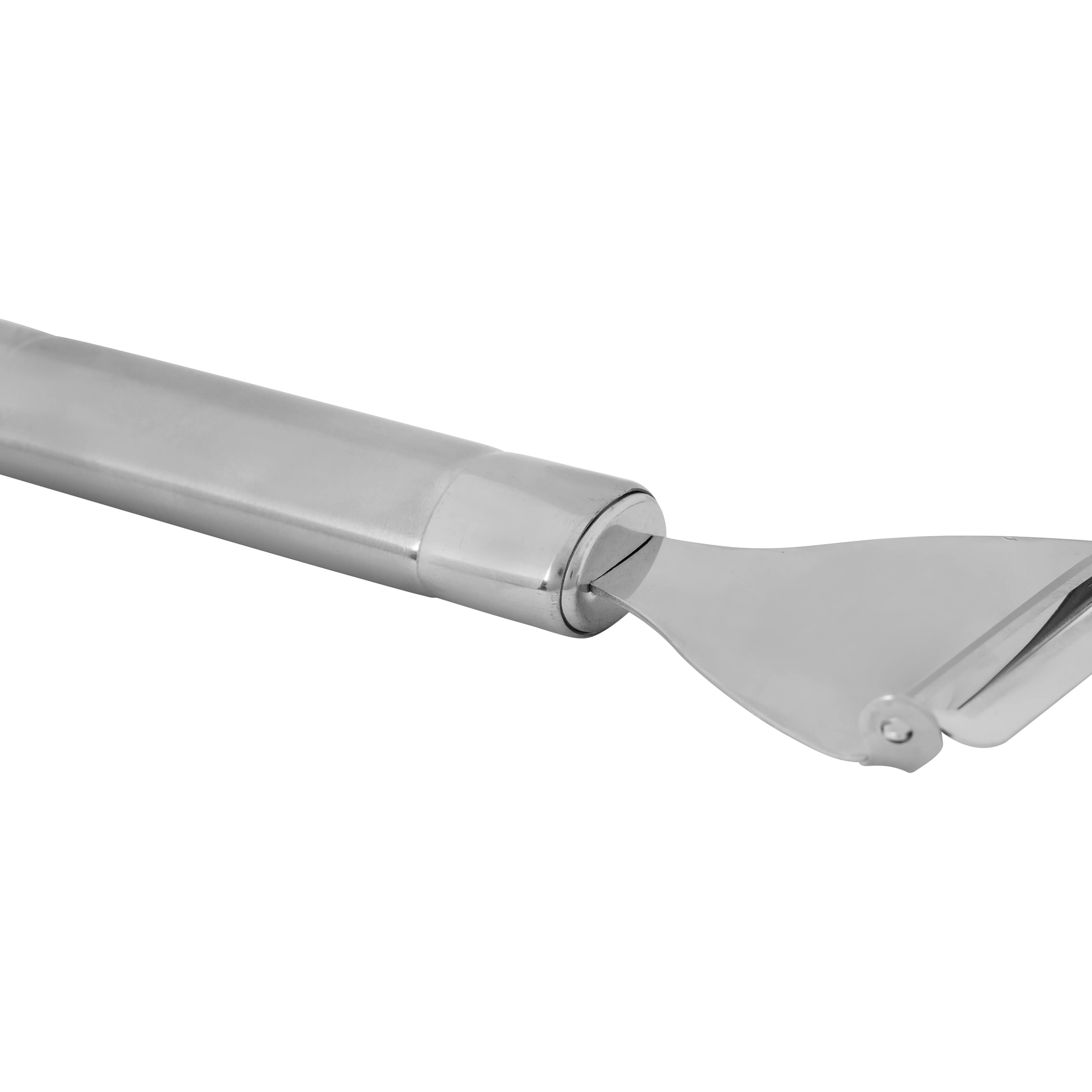 Royalford RF1189-TP Stainless Steel Triangle Peeler| Durable Vegetable & Fruit Peeler with Sharp Blade| Ergonomic Handle Kitchen Tool for Easy, Fast & Efficient Peeling - Image 3