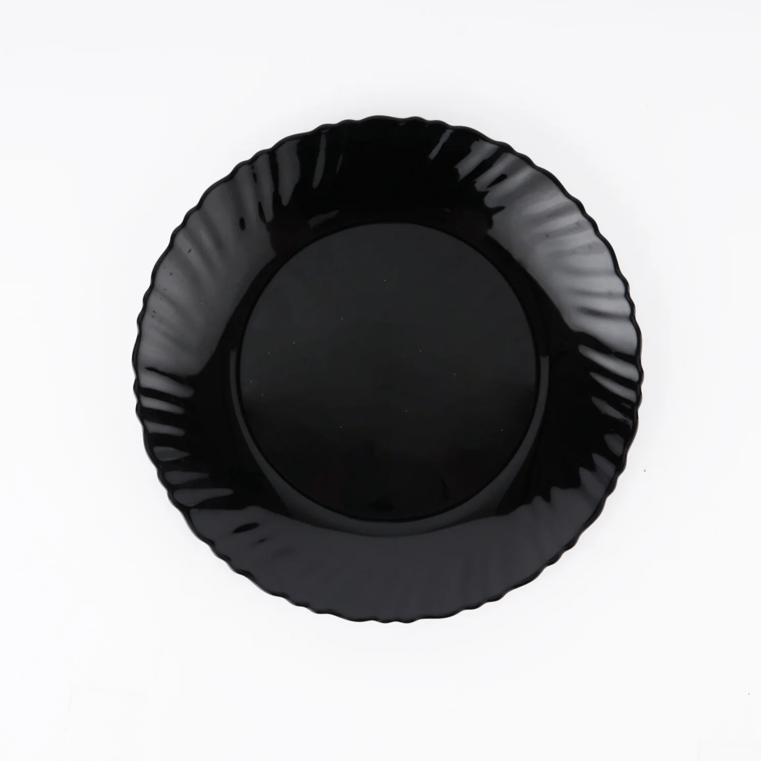 Royalford RF11902 Opalware Flat Plate 7.5 Inch |  Lightweight and  Chip Resistant |  Microwave & Dishwasher Safe Durable Stylish Serving Plate for Dining Table Use - Image 2