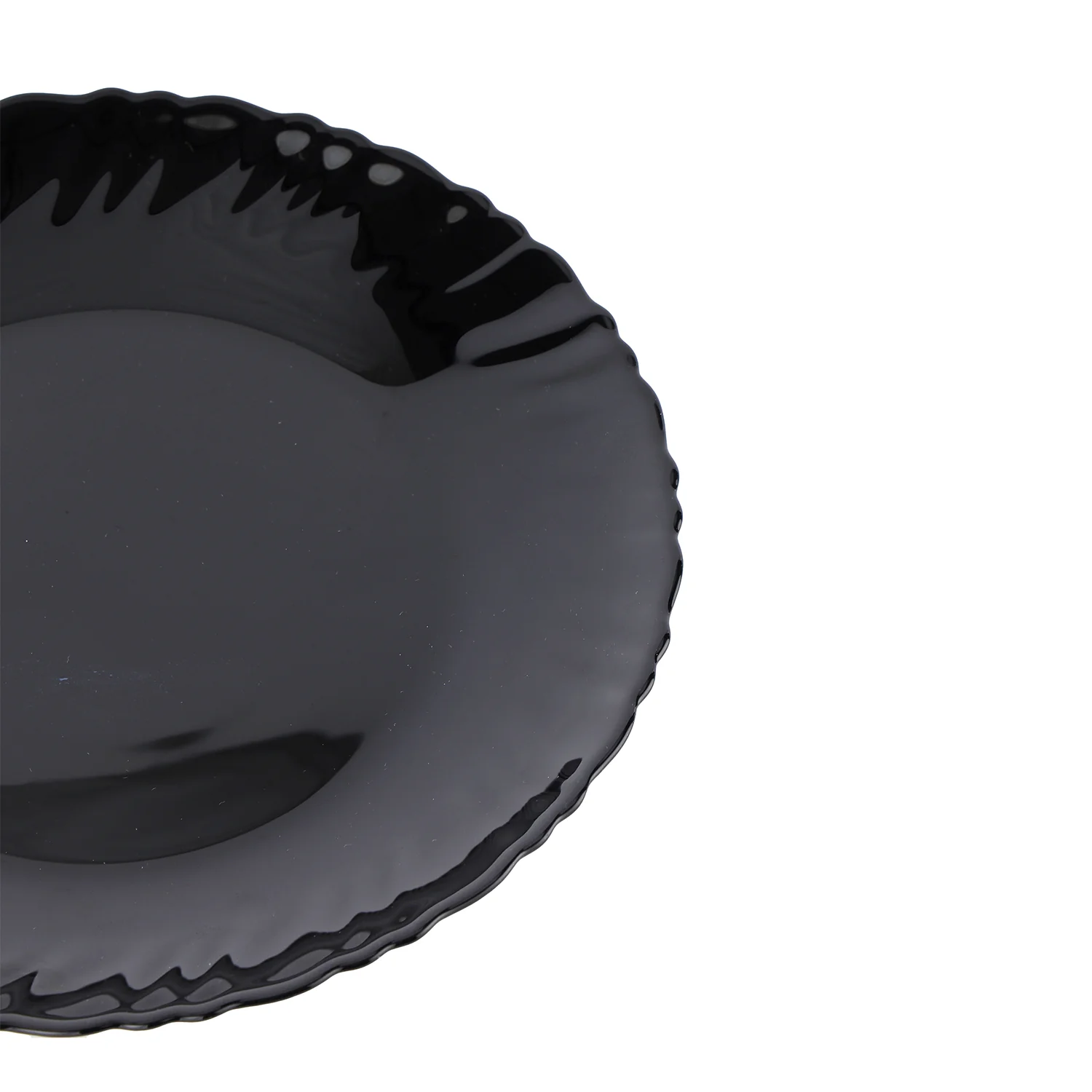 Royalford RF11902 Opalware Flat Plate 7.5 Inch |  Lightweight and  Chip Resistant |  Microwave & Dishwasher Safe Durable Stylish Serving Plate for Dining Table Use - Image 5