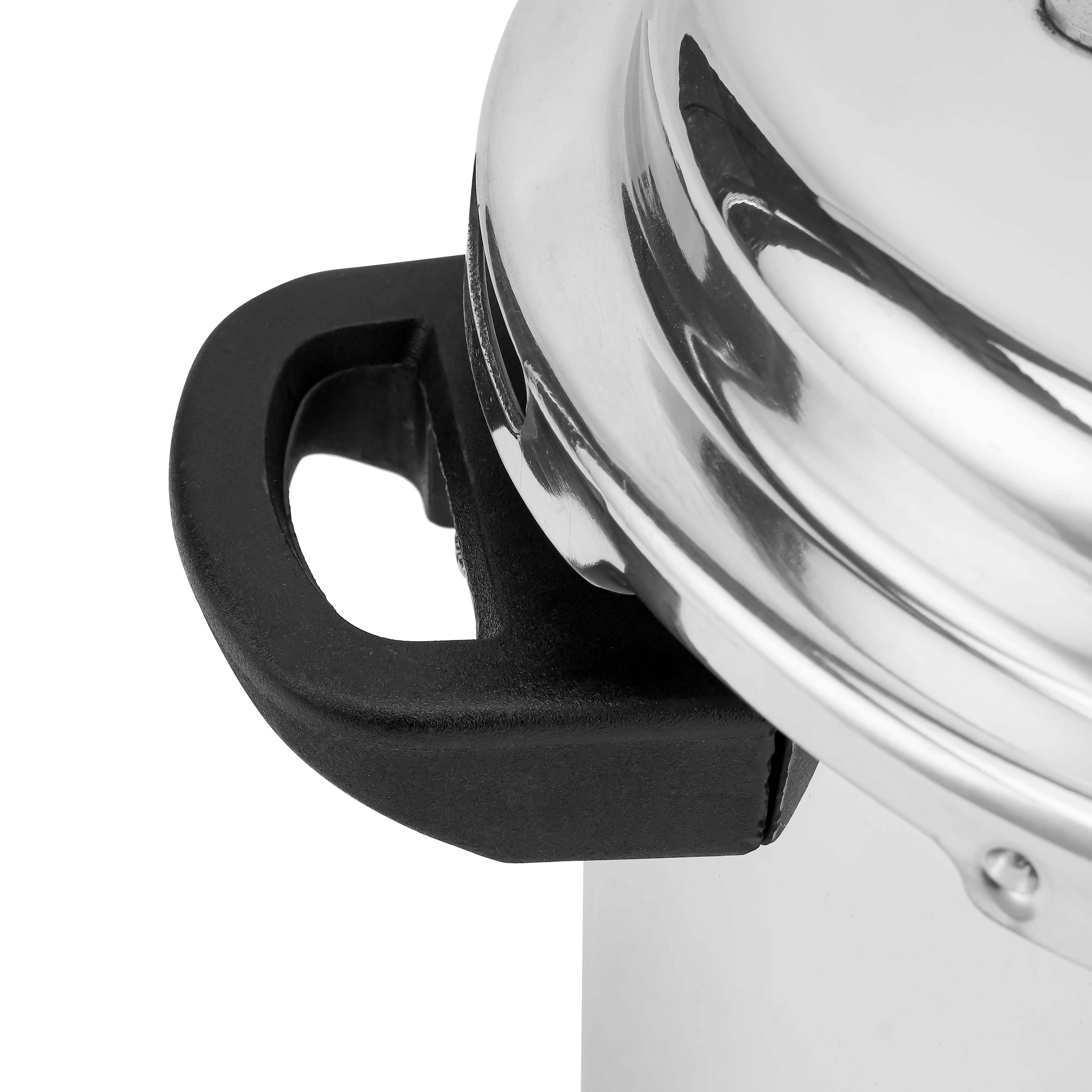 Royalford RF11942NS 5 litre aluminium pressure cooker with improved pressure regulator | anti-implosion lid, strong handle, even heating and multi-cooktop compatibility - Image 4