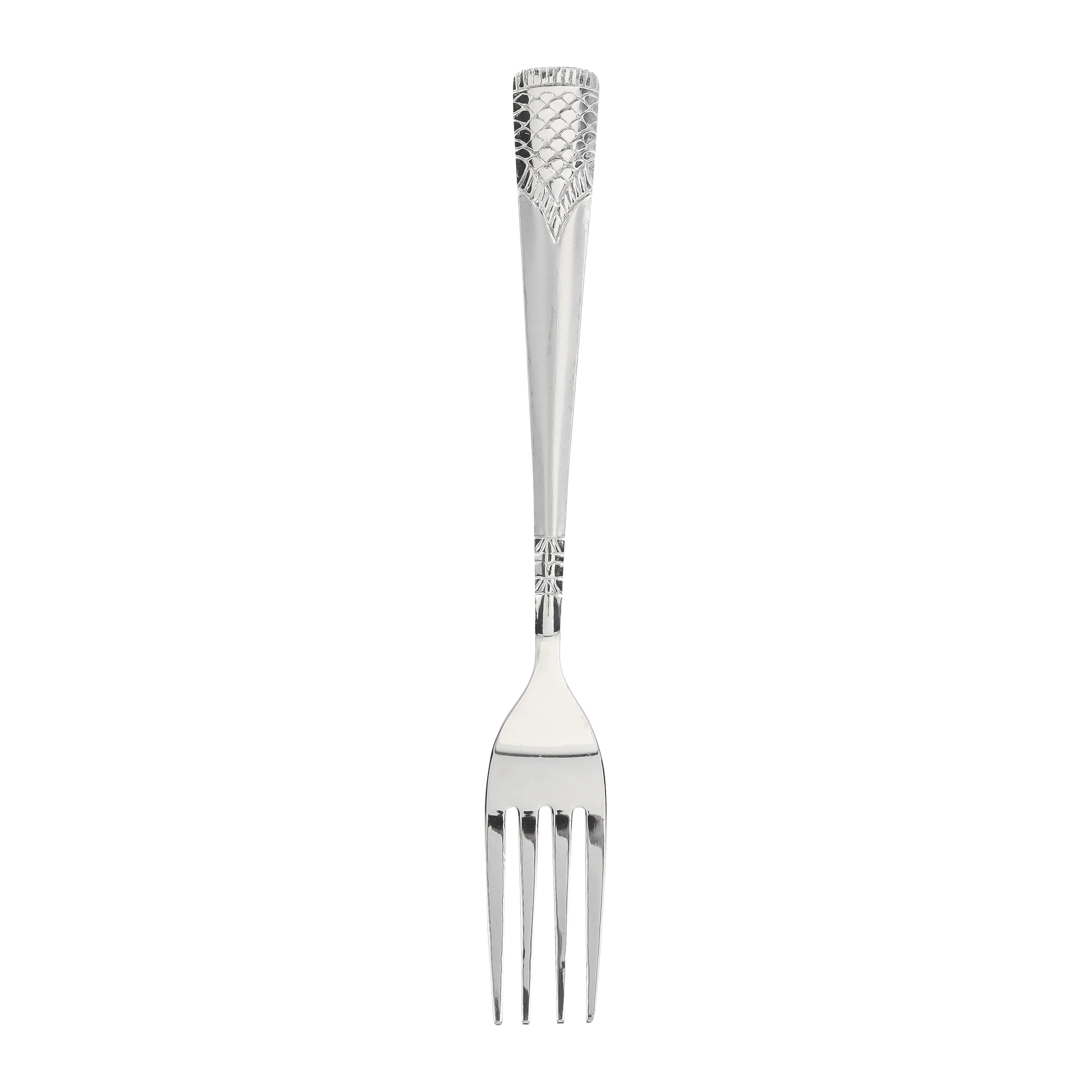 Royalford RF11946 stainless steel cutlery set with knife| fork, spoon & tea spoon| Food-grade, non-magnetic, durable with elegant sandblast finish & ideal for daily use| - Image 3