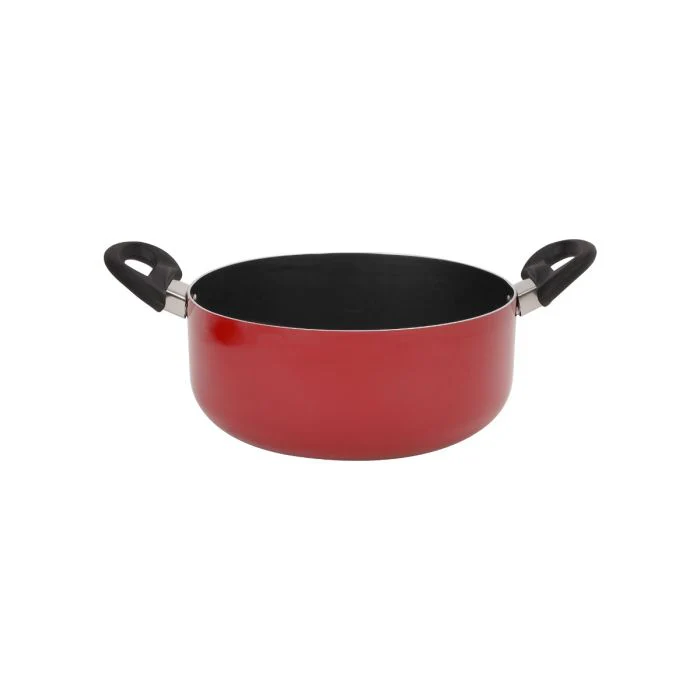 Royalford RF11952 7 Pcs Non Stick Cookware Set| Press Aluminium 3 Layer Coating | Glass Lids Frypan Saucepan Casserole Set for Gas Ceramic Halogen Hot Plate Cooking Use - Image 5