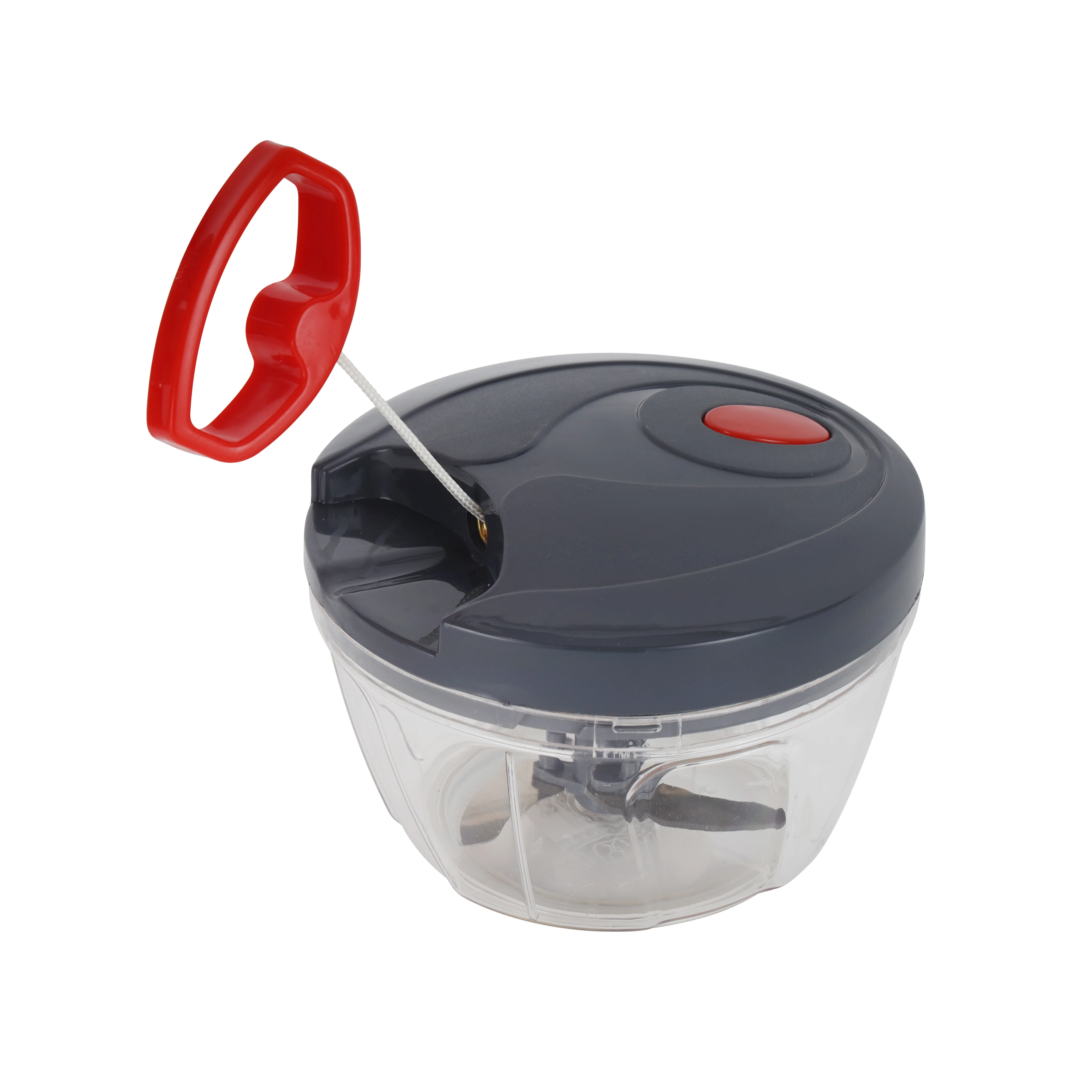 Royalford RF11954 Handy Pull Chopper with manual pull cord| sharp stainless steel blades & durable food-grade body| quick chopping of vegetables, fruits, herbs, and nuts| - Image 3