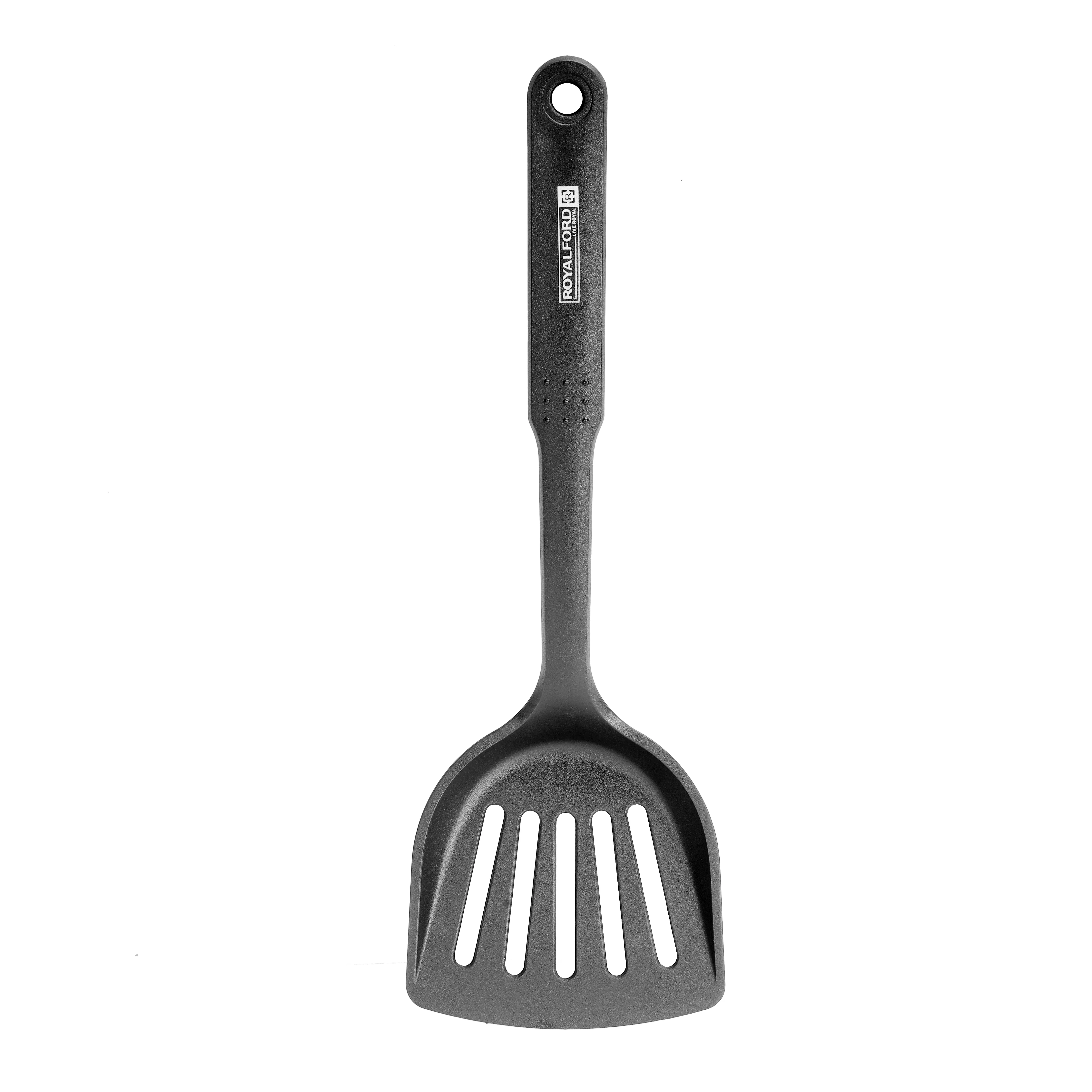 Royalford RF1196-NSS Nylon Slotted Spatula | Heat Resistant Non-Stick Turner with Ergonomic Handle| Durable Kitchen Spatula for Flipping, Frying, Cooking & Serving Food - Image 4