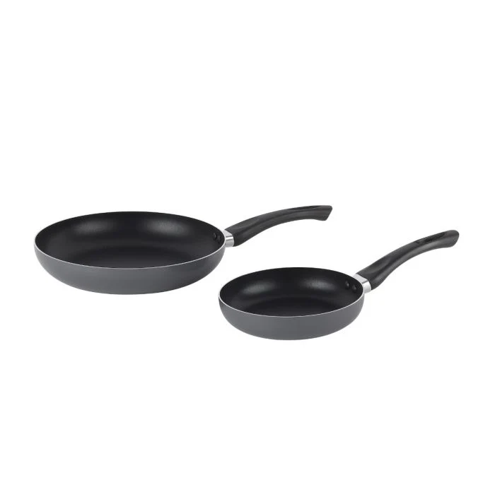 Royalford RF11972 10PCS Non-Stick Cookware Set | 3-Layer Non-Stick Press Aluminium Pots & Frypans with Tempered Glass Lids| Nylon Spoon & Turner | Heat-Resistant - Image 4