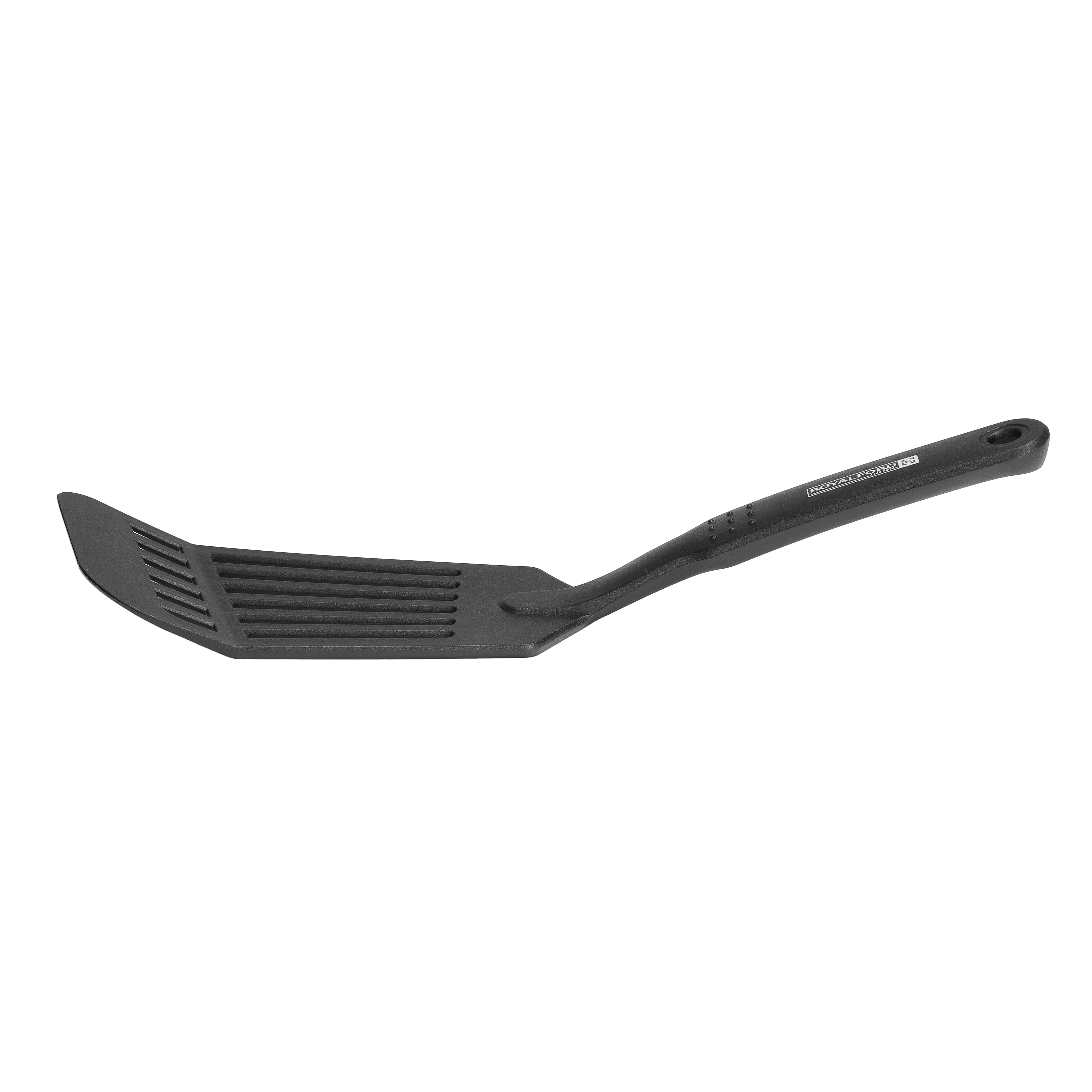 Royalford RF1198-NLSS Nylon Slotted Spatula | Heat Resistant Non-Stick Turner with Wide Head | Ergonomic Handle | Perfect for Flipping, Frying, Cooking & Serving Food - Image 2