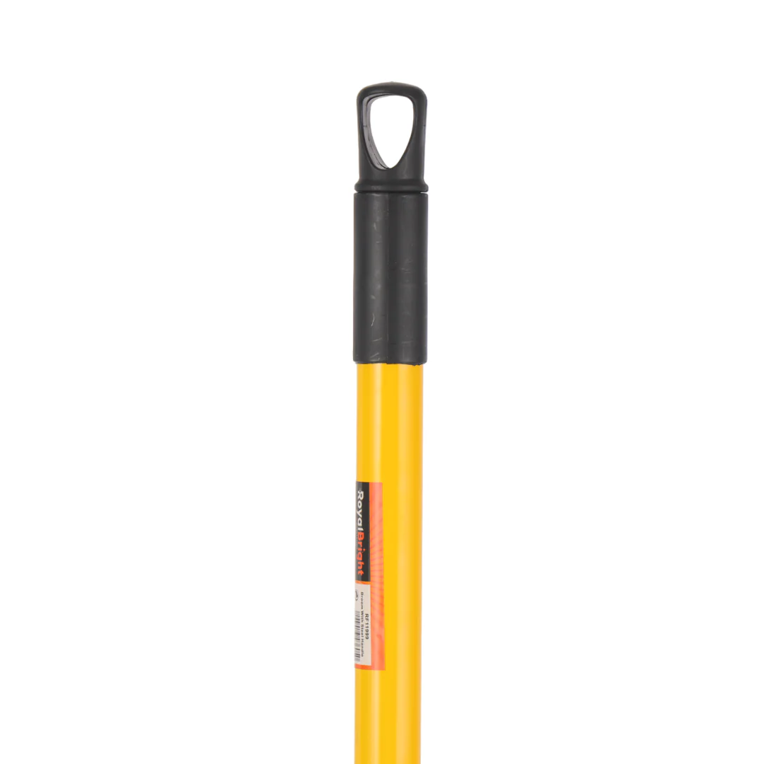 Royalford RF11999 Floor Broom with Long Steel Handle | 28.5cm Heavy Duty Cleaning Broom for Wet & Dry Floors, Tiles, Bathroom, Kitchen & Concrete| Durable Sweeping Brush - Image 5