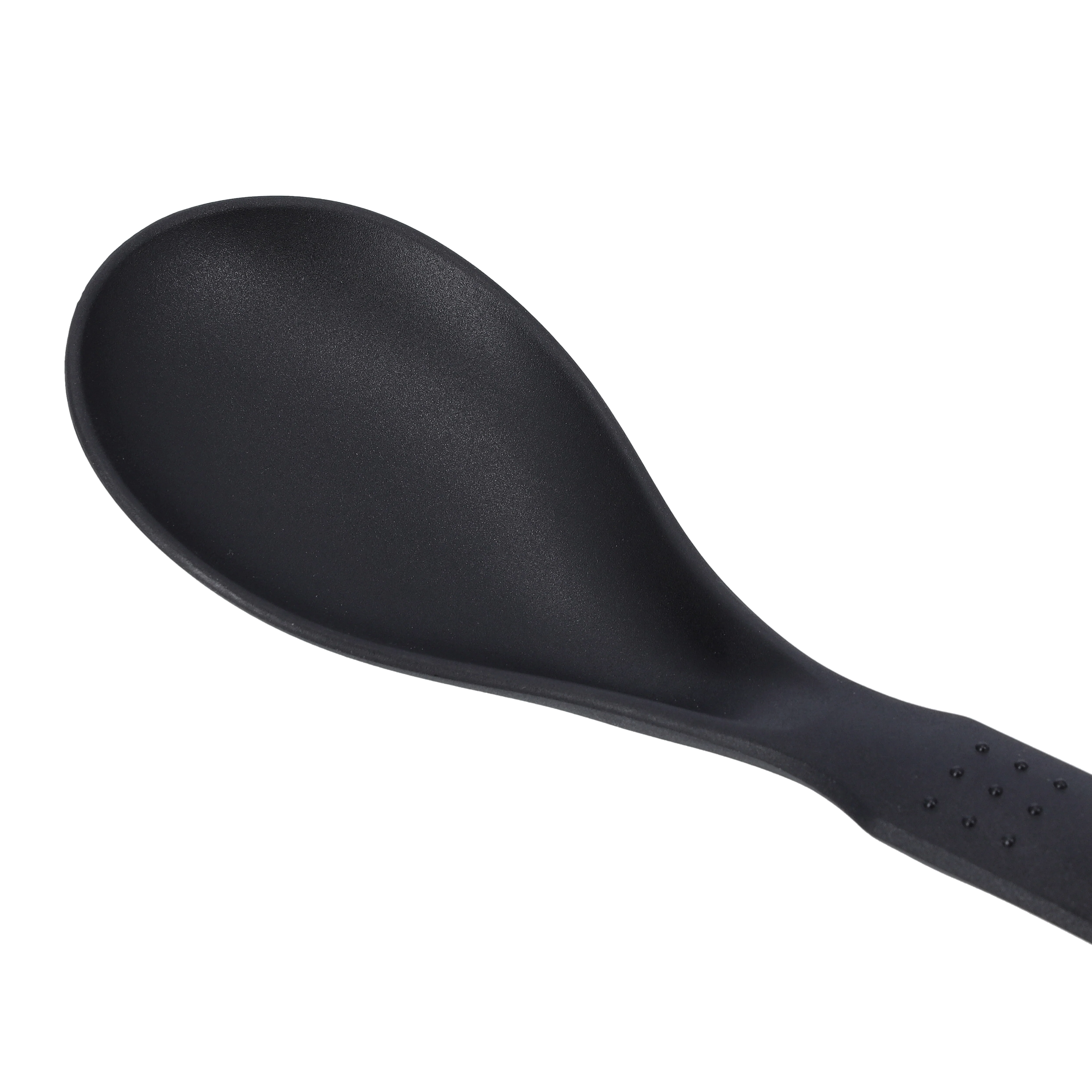 Royalford RF1201-NSVS Nylon Serving Spoon | Food Grade | Heat Resistant | Non Stick Safe Ergonomic Handle | Durable & Dishwasher Safe Kitchen Cooking Serving Spoon - Image 3