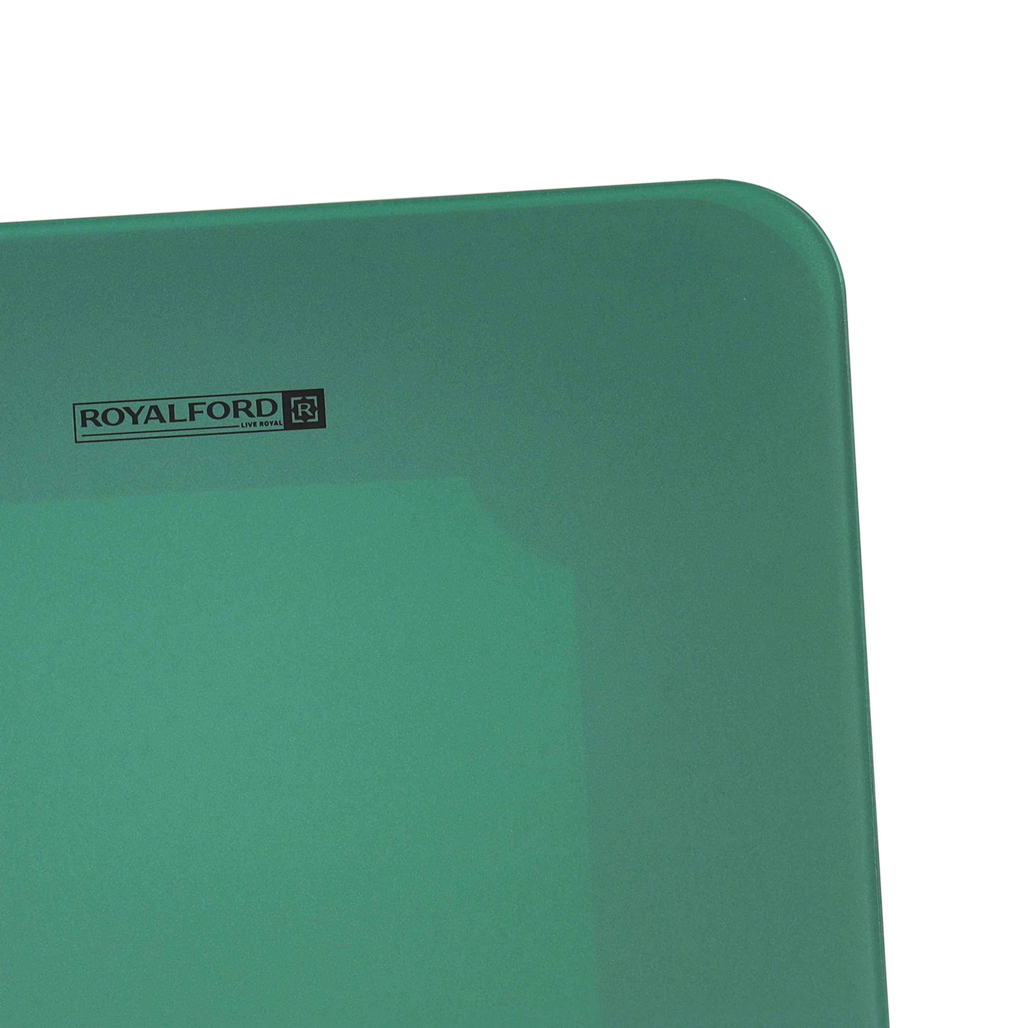 Royalford RF12029 Electronic Bath Scale 180kg Capacity | Tempered Glass Platform | LED Display | Step-On Technology | 4 Precision Sensors | Ultra Slim Digital Scale - Image 4