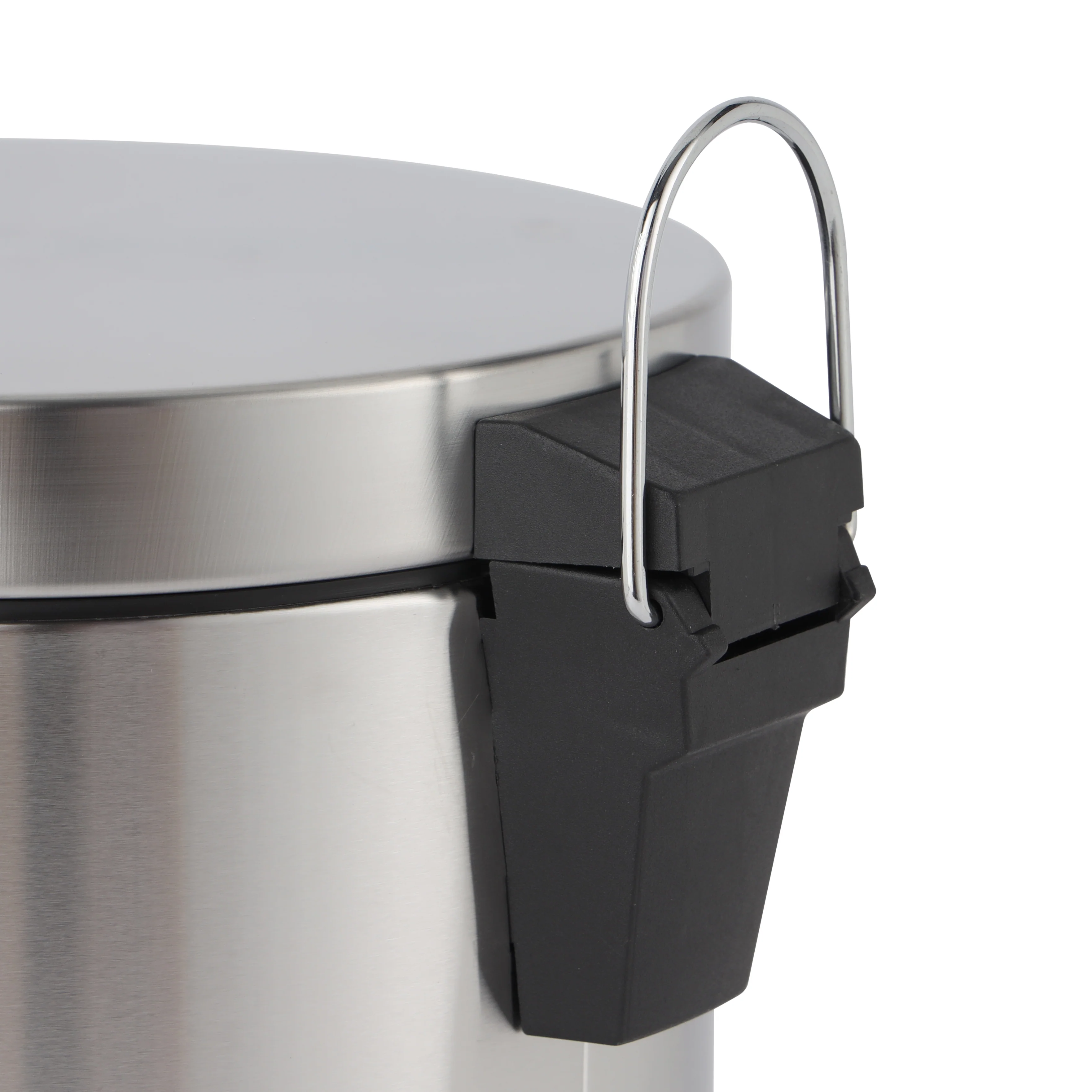 Royalford RF12089 5L Stainless Steel Pedal Bin |Hands-Free Foot Pedal| Soft Close Lid| Removable Inner Bucket| Rust-Resistant Trash Can for Kitchen, Bathroom & Office Use - Image 5