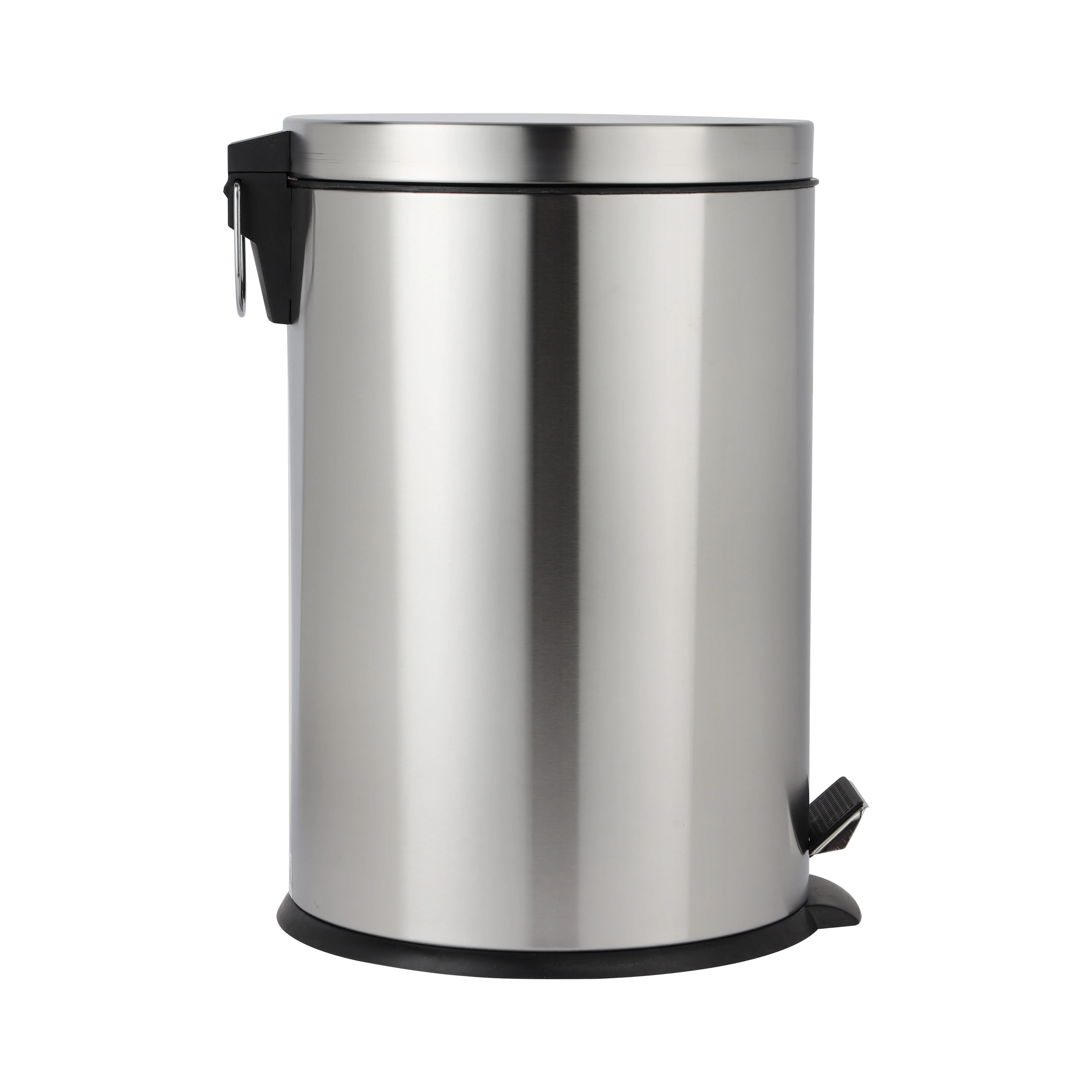 Royalford RF12092 20L Stainless Steel Pedal Bin | Soft Close Lid | Removable Inner Bucket | Hands Free Foot Pedal | Non Slip Base| Perfect  for  Home & Office Use - Image 3