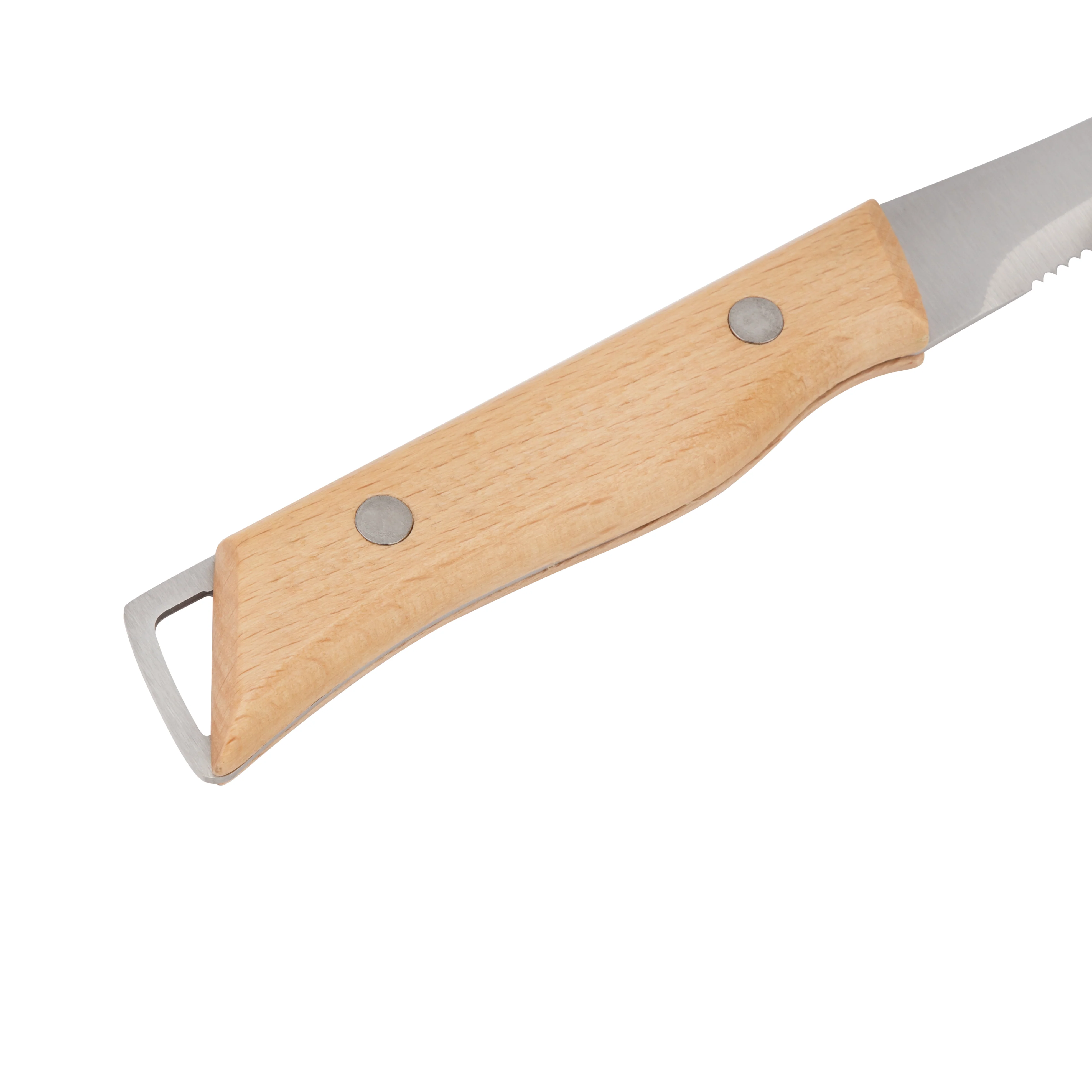 Royalford RF12096 5” fruit knife| extra-sharp stainless steel blade and wooden handle| durable, stain-resistant, perfect for precise cutting, peeling, and slicing tasks| - Image 5
