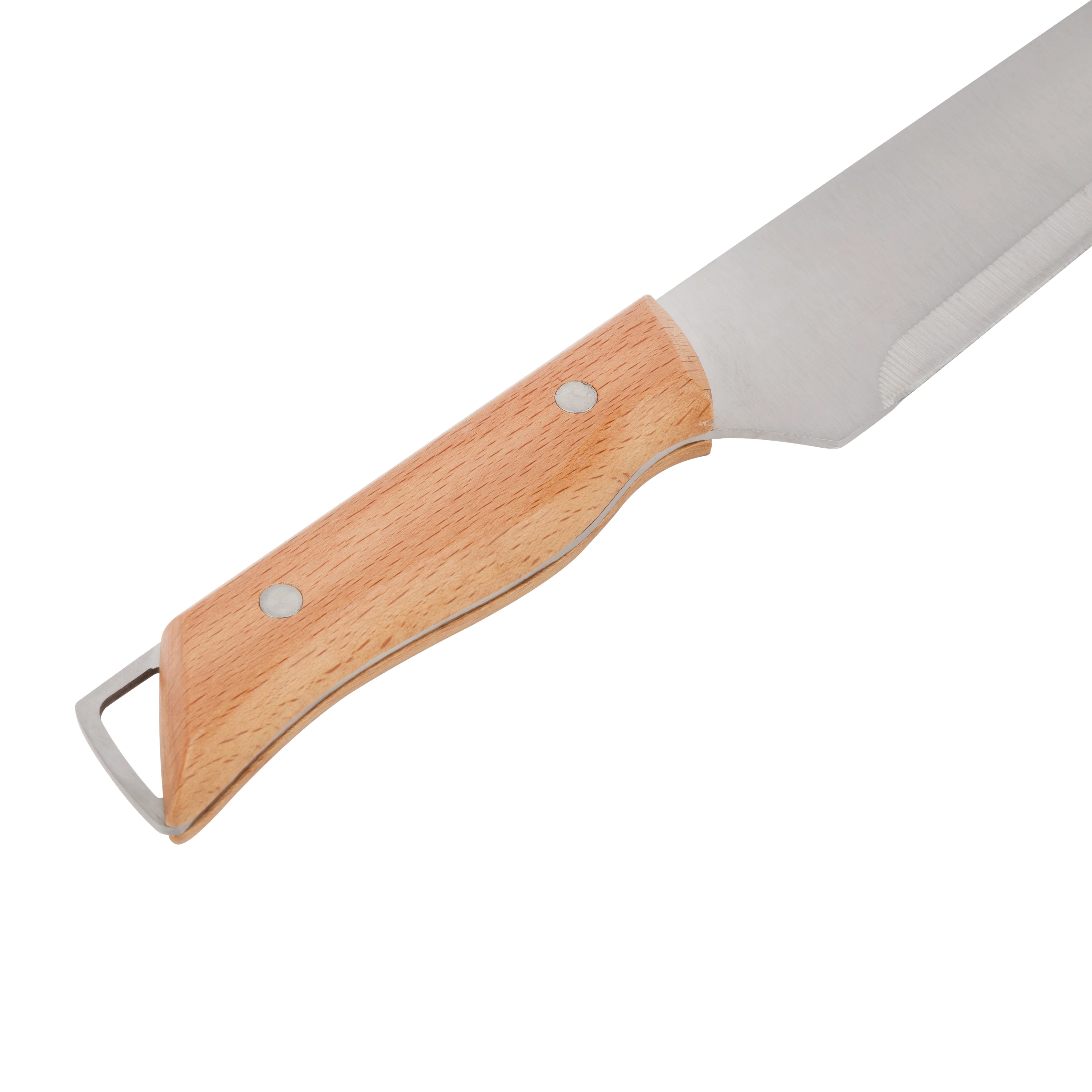 Royalford RF12097 8 Inch Chef Knife Stainless Steel Kitchen Knife | Wooden Handle | Extra Sharp Multipurpose Cooking Knife | Perfect for Meat Vegetables Fruits Herbs - Image 3