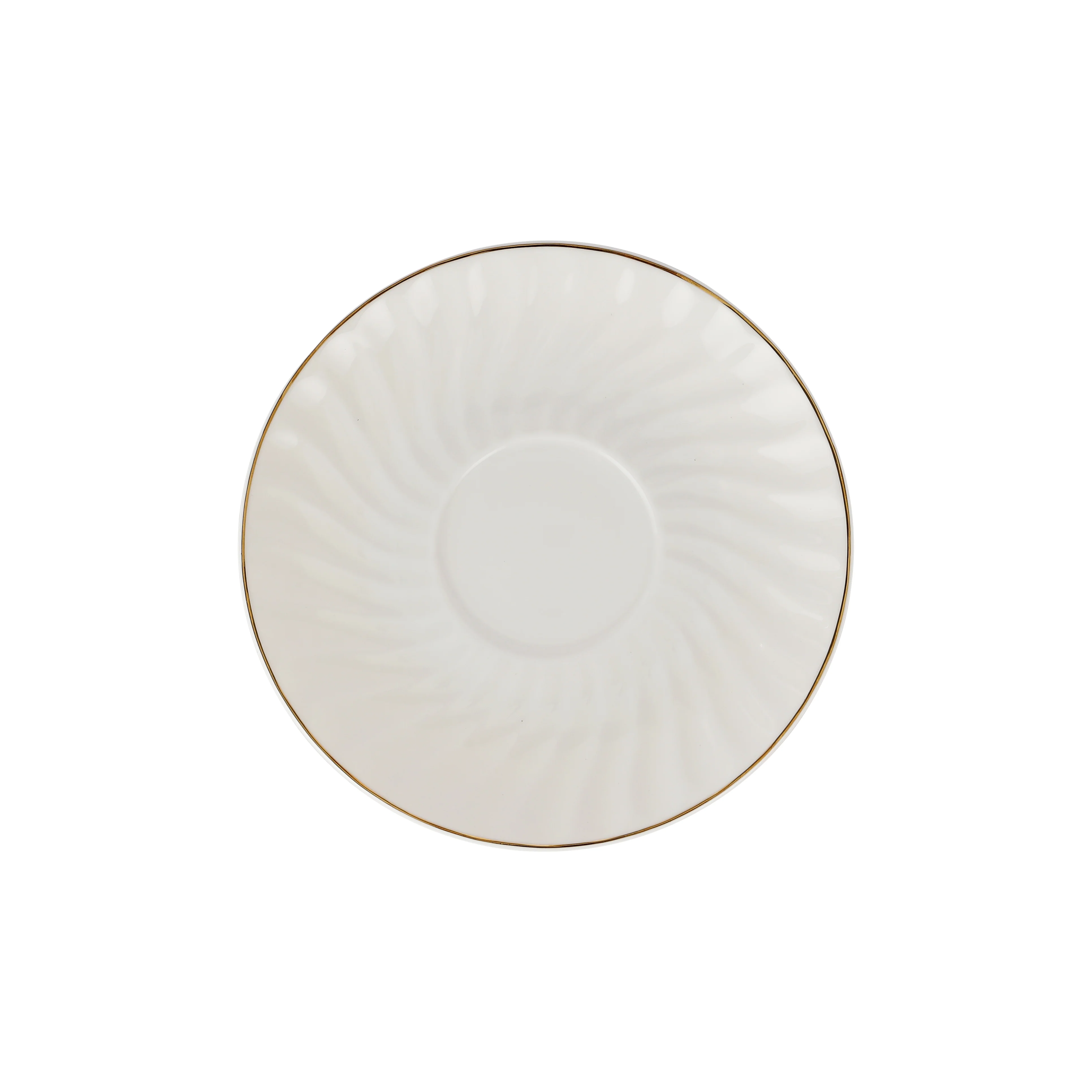 Royalford RF12112 Bone China Cup & Saucer Set | includes 12 pieces with six 250ml cups & six 6-inch saucers, delivering premium quality, durability, and styles. - Image 5