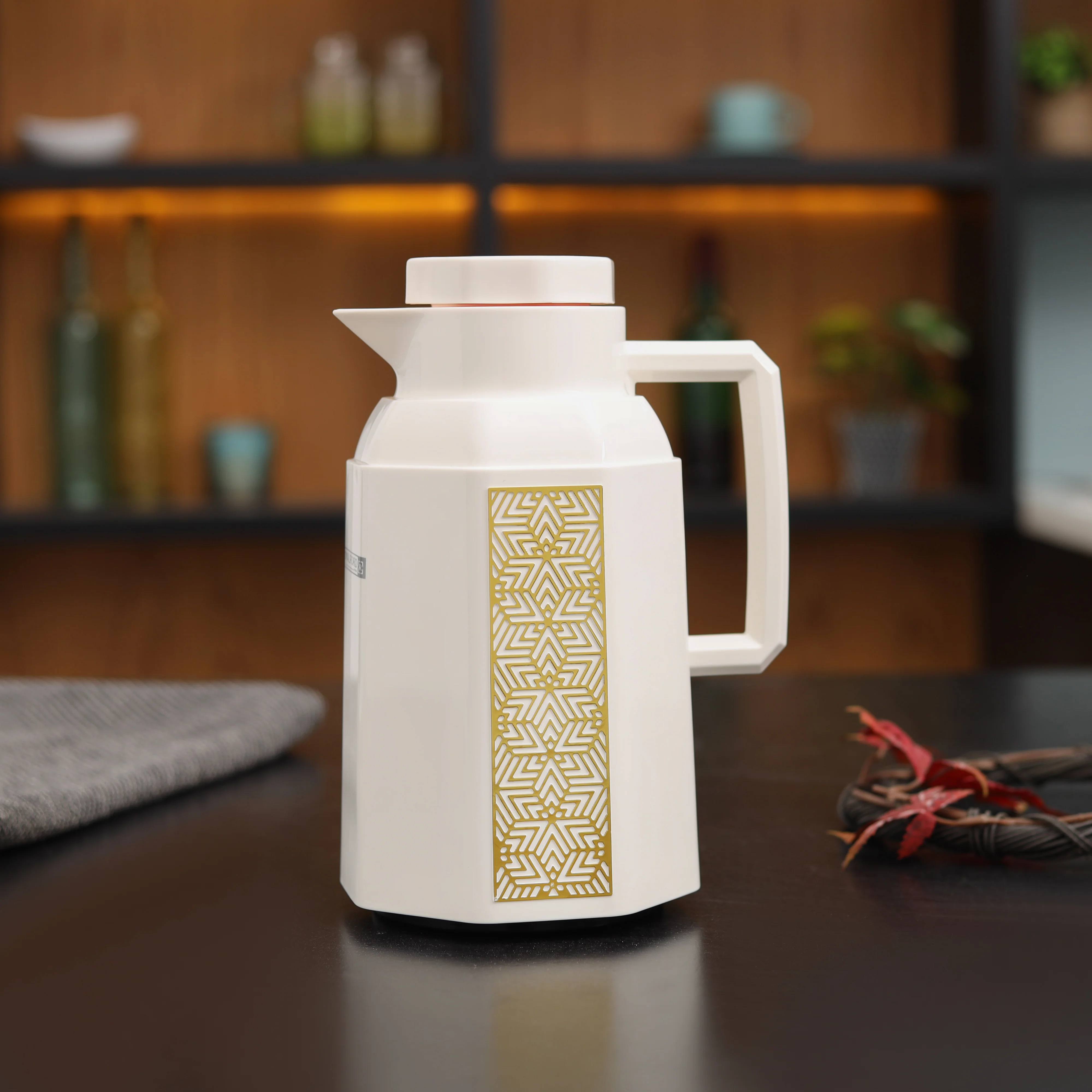 Royalford RF12136 Vacuum Flask | 1.0L | Durable Plastic Body | Hot & Cold Thermos | Asbestos Free| Pink Glass Inner | Leak Resistant Design for Home, Office & Travel Use - Image 2