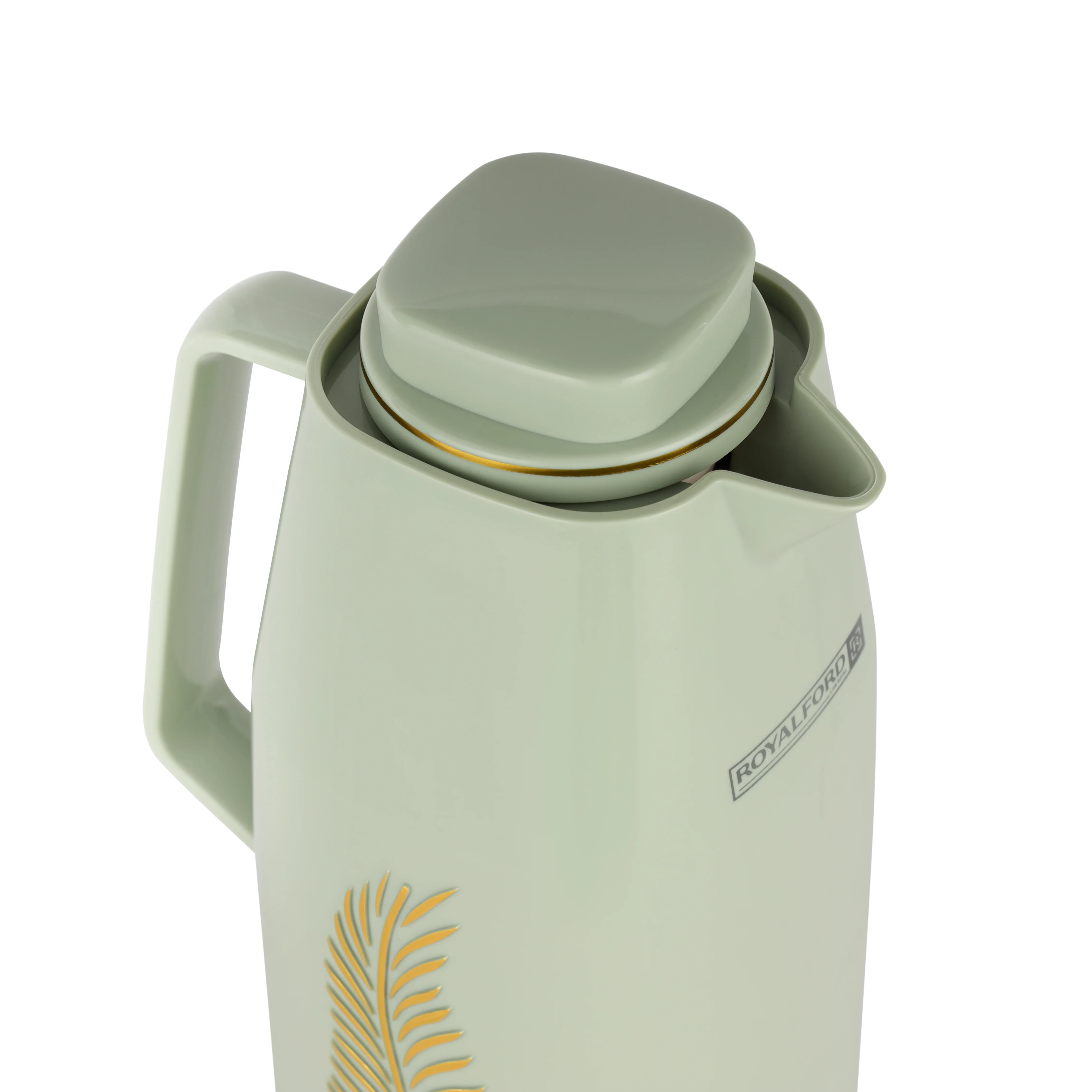 Royalford RF12142 Vacuum Flask | 1.0L | Durable Plastic Body | Hot and Cold Thermos | Asbestos Free| Pink Glass Inner| Leak Resistant| Suitable for Home & Office Use - Image 5
