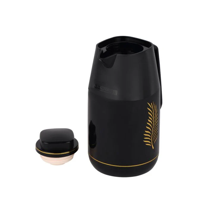 Royalford RF12143 Vacuum Flask | 1.0L | Durable Plastic Body | Hot & Cold Thermos | Asbestos Free| Pink Glass Inner| Leak Resistant | Perfect for Home Office Travel - Image 4